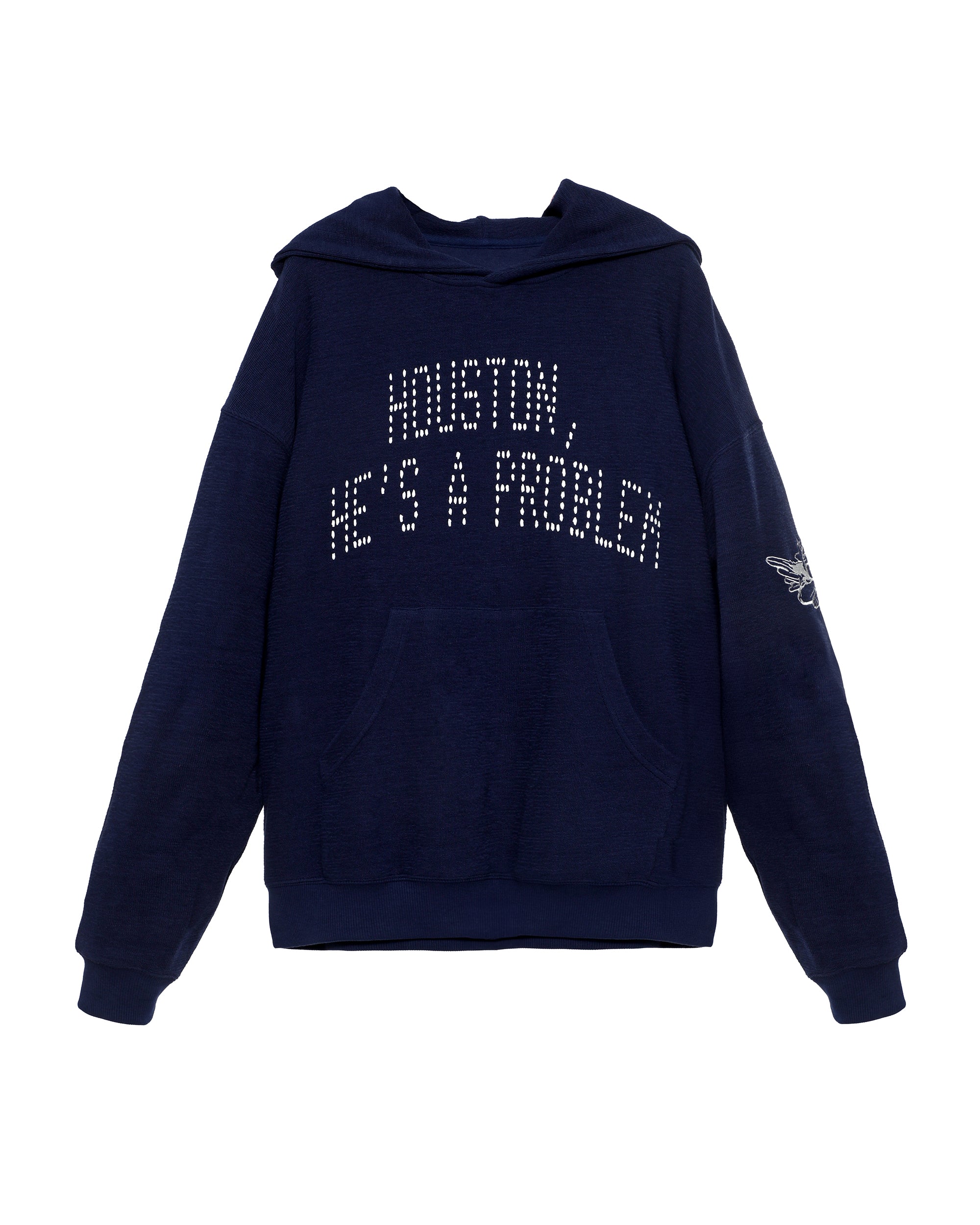 Houston, He's A Problem Racer Hoodie