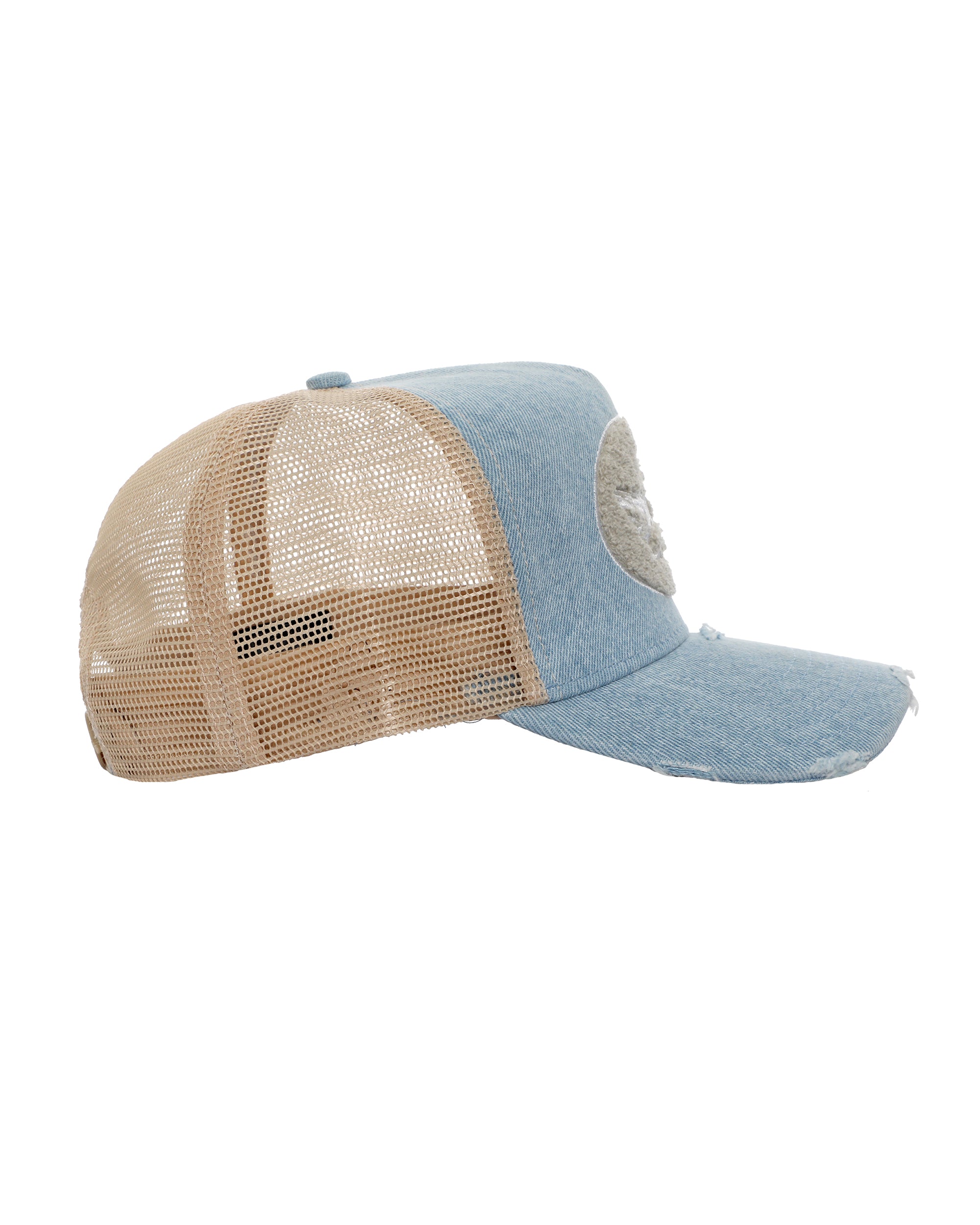 Blue Denim Trucker Hat