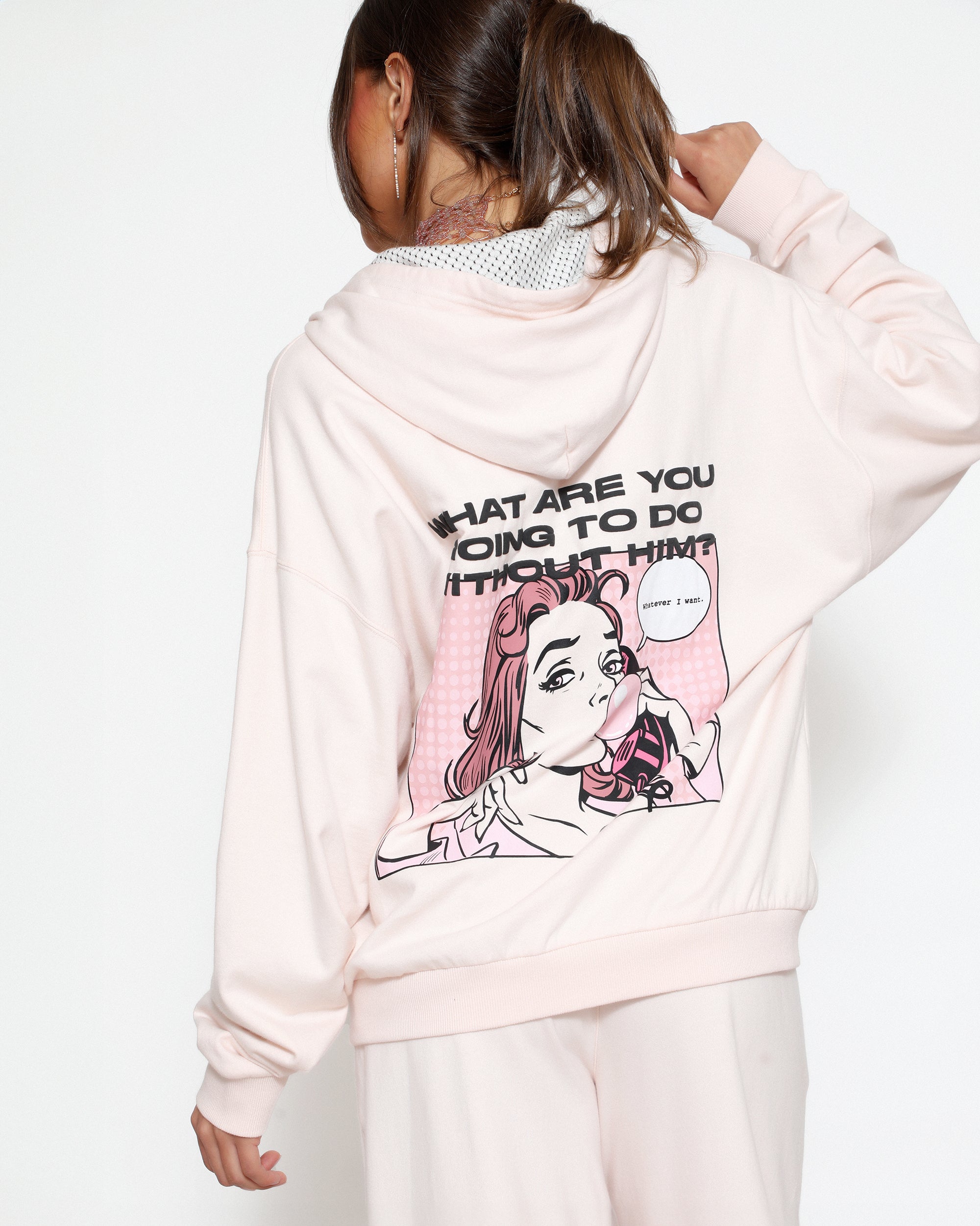 What Are You Going To Do Without Him Remix Harley Zip-Up Hoodie