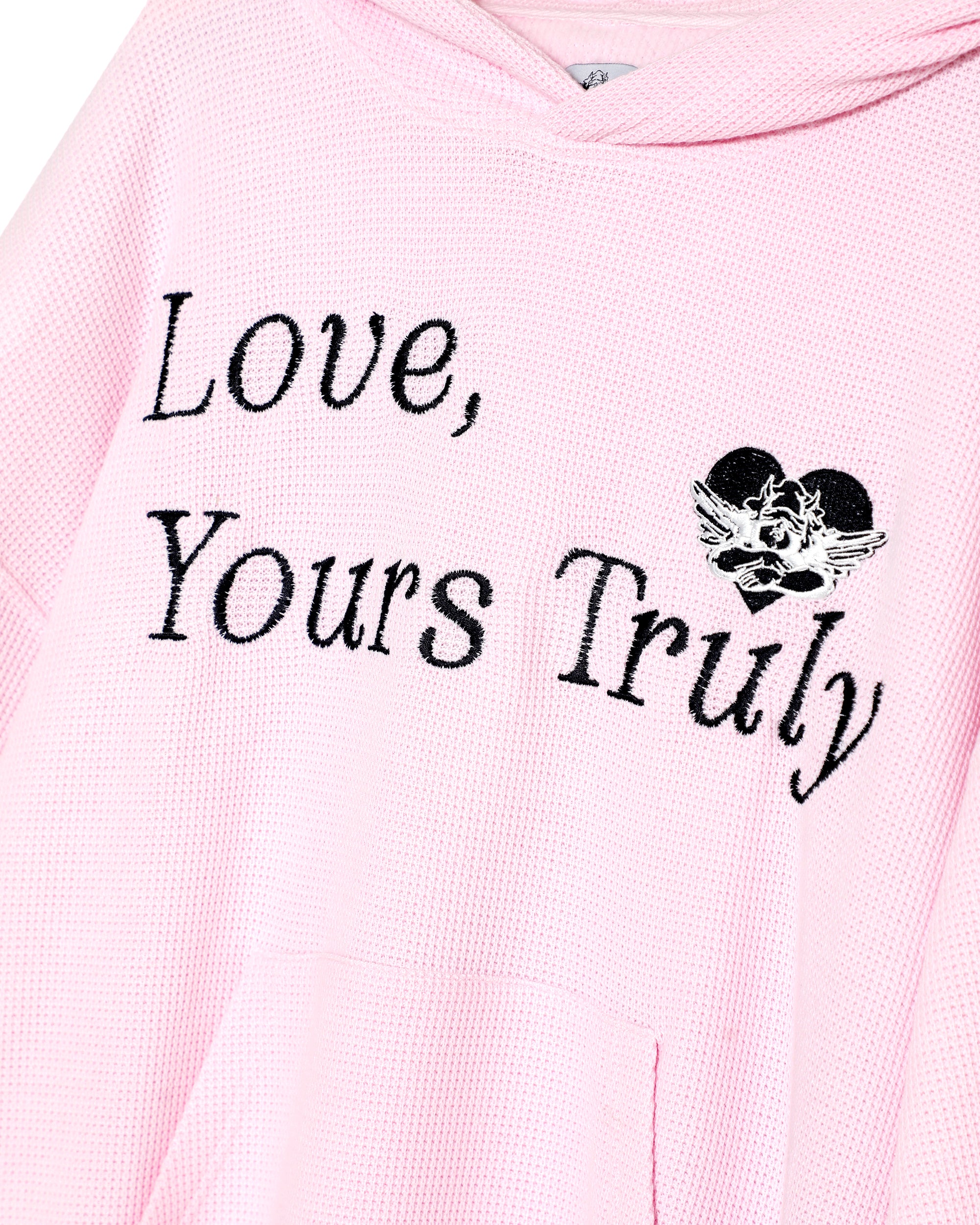 Yours Truly Thermal Racer Hoodie