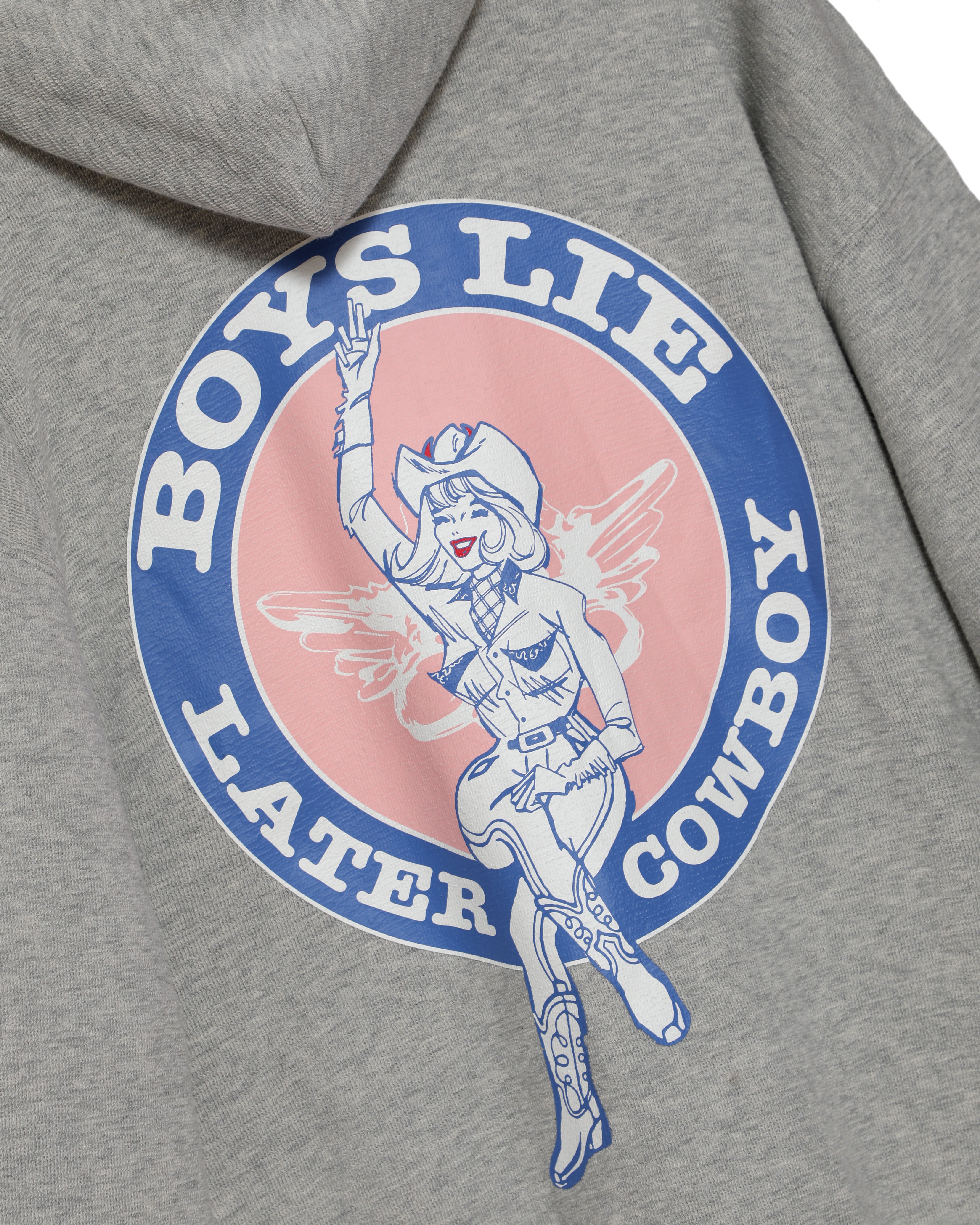Later Cowboy Harley Zip Hoodie