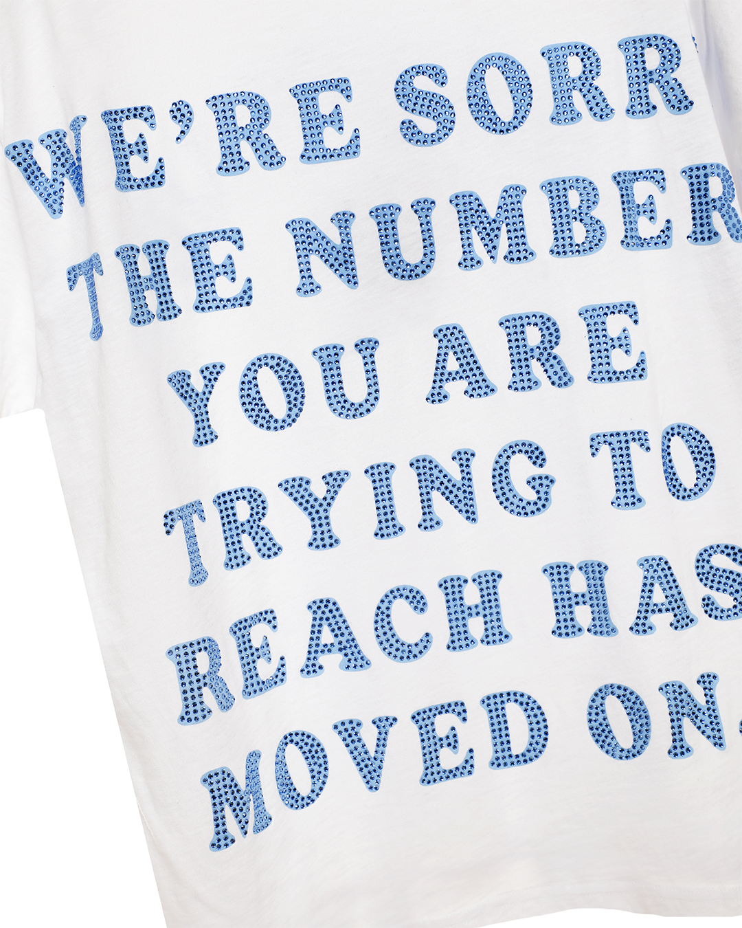 Blue 1-800 Boyfriend Tee