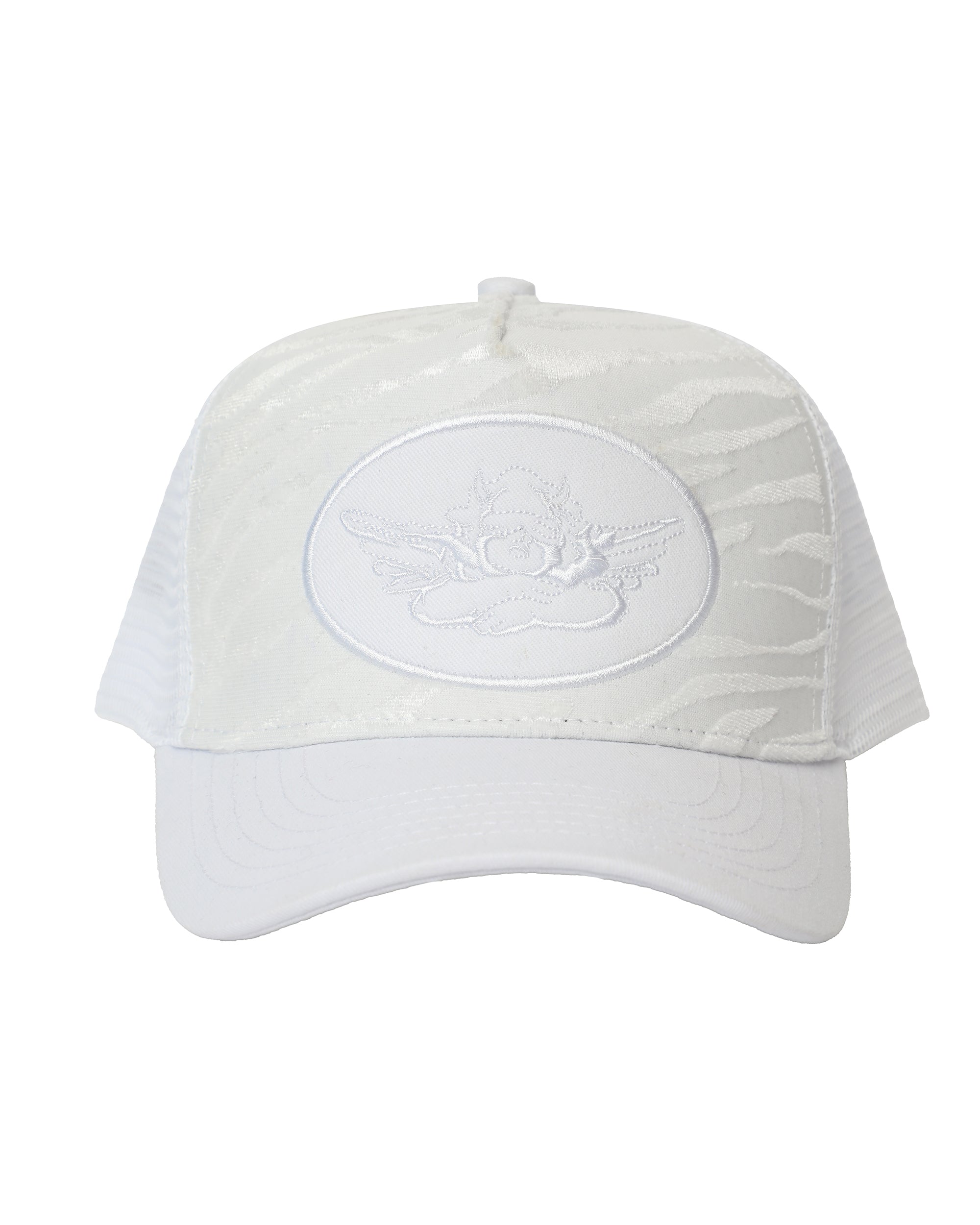 White Flames Trucker Hat