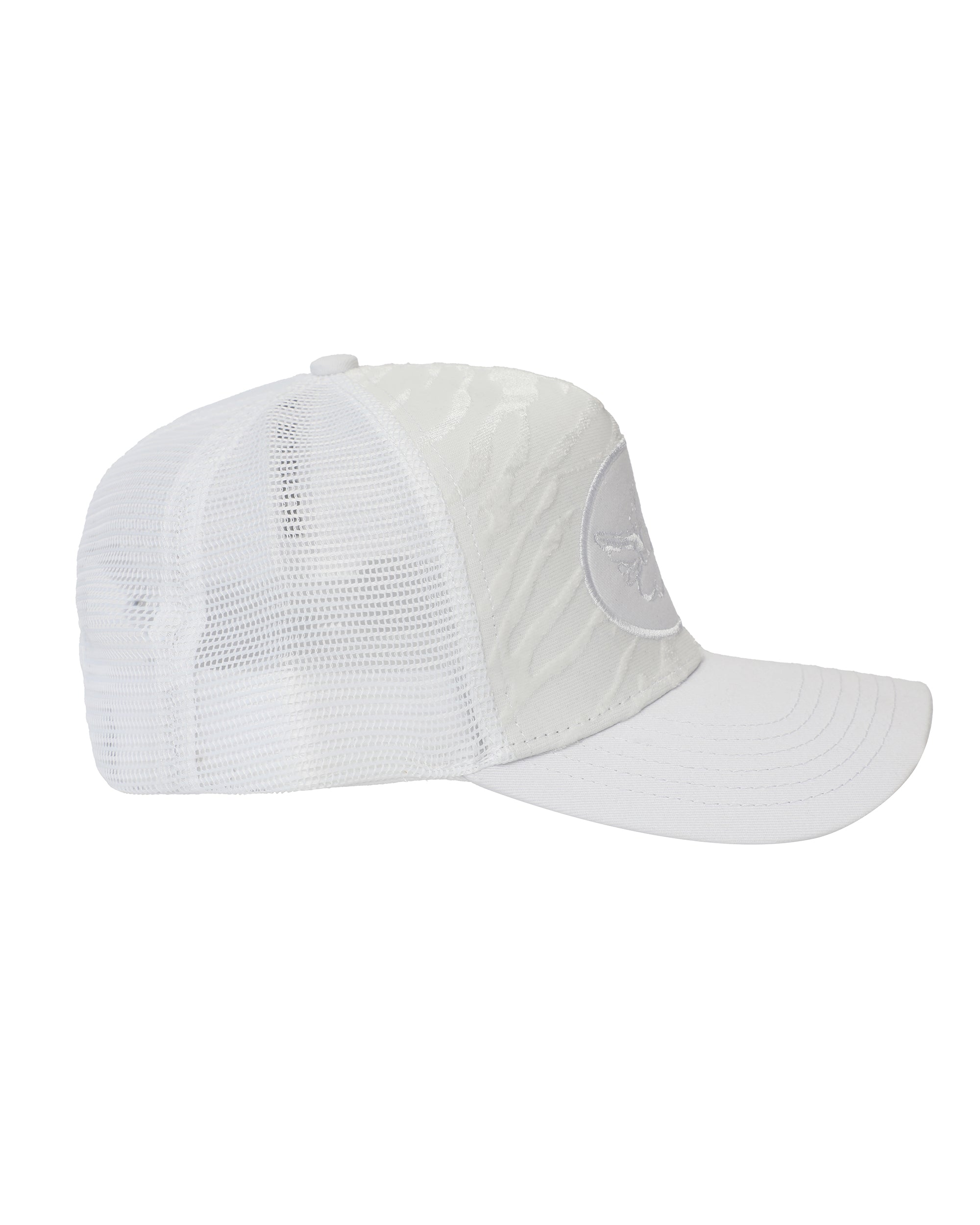 White Flames Trucker Hat