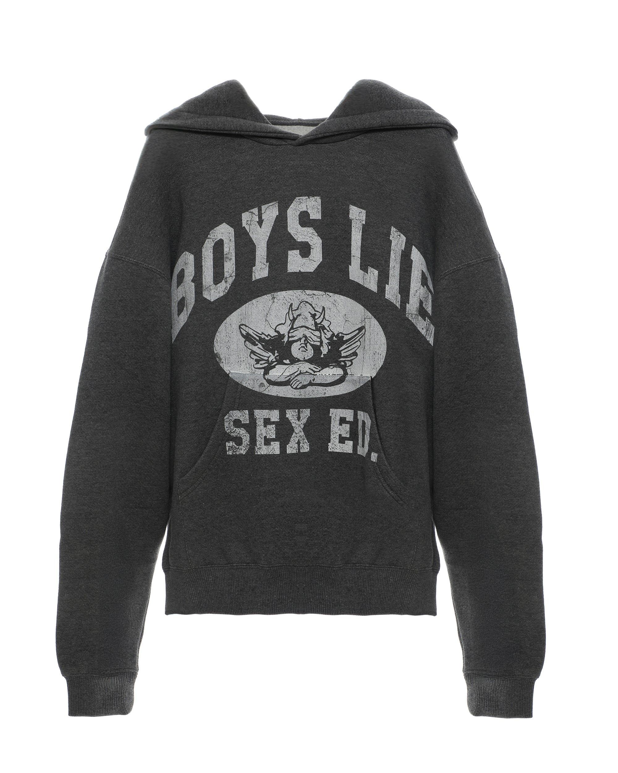 Dark Grey Sex Ed. Racer Hoodie