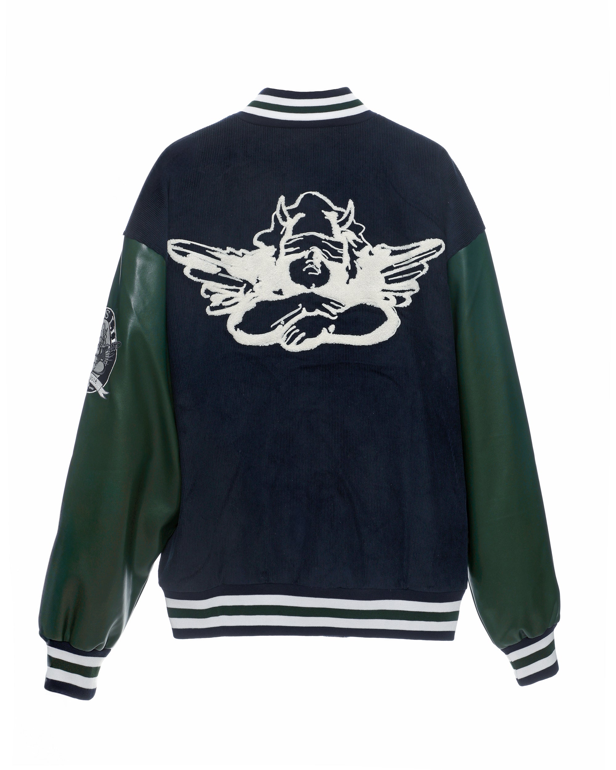 A Team Goes Blue Varsity Jacket