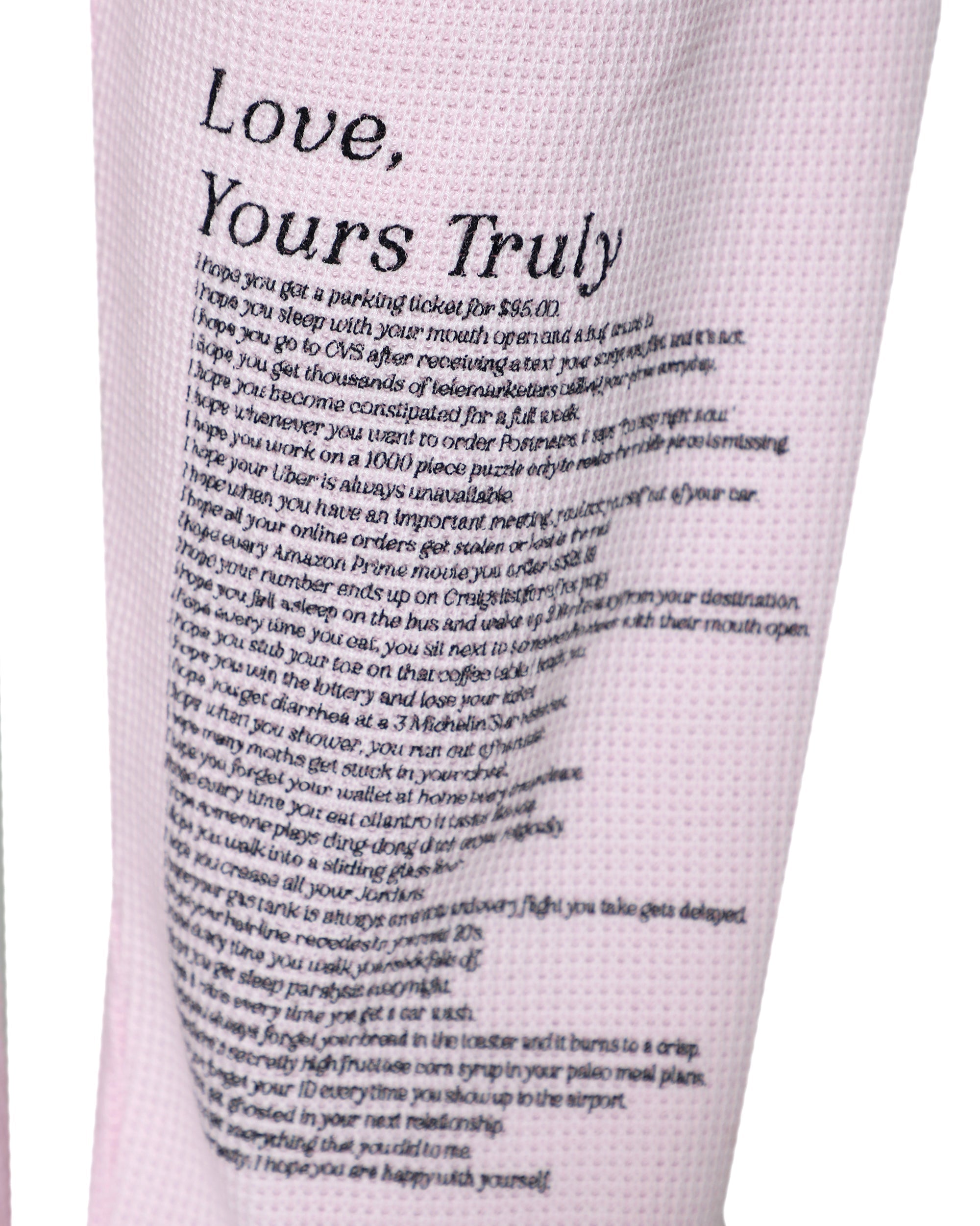 Yours Truly Thermal Mac Slim Sweatpants