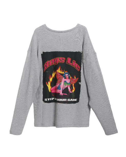 Step Up Your Game Thermal Boyfriend Longsleeve