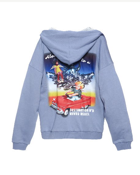 Along The Ride Harley Hoodie