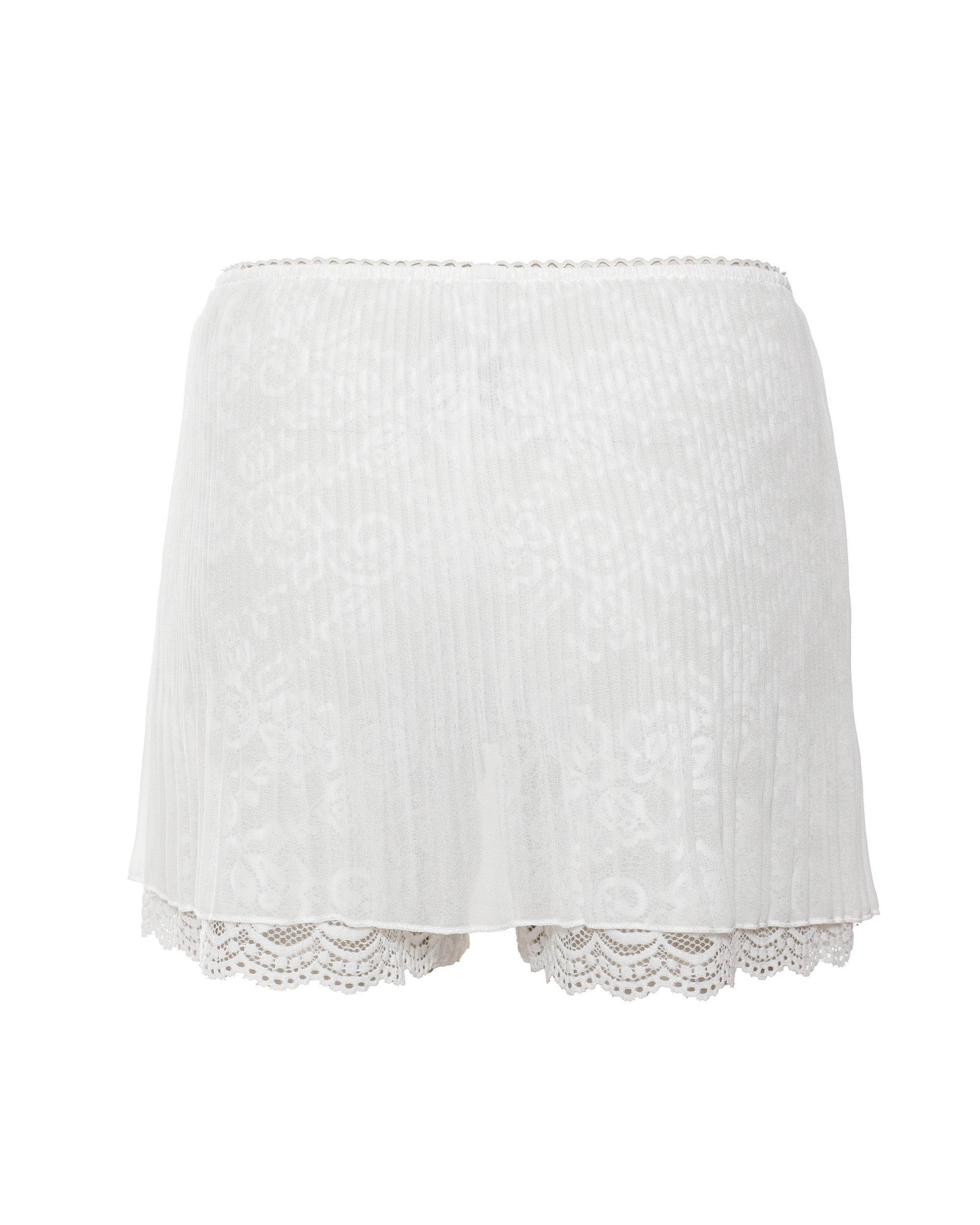 White TC Skort