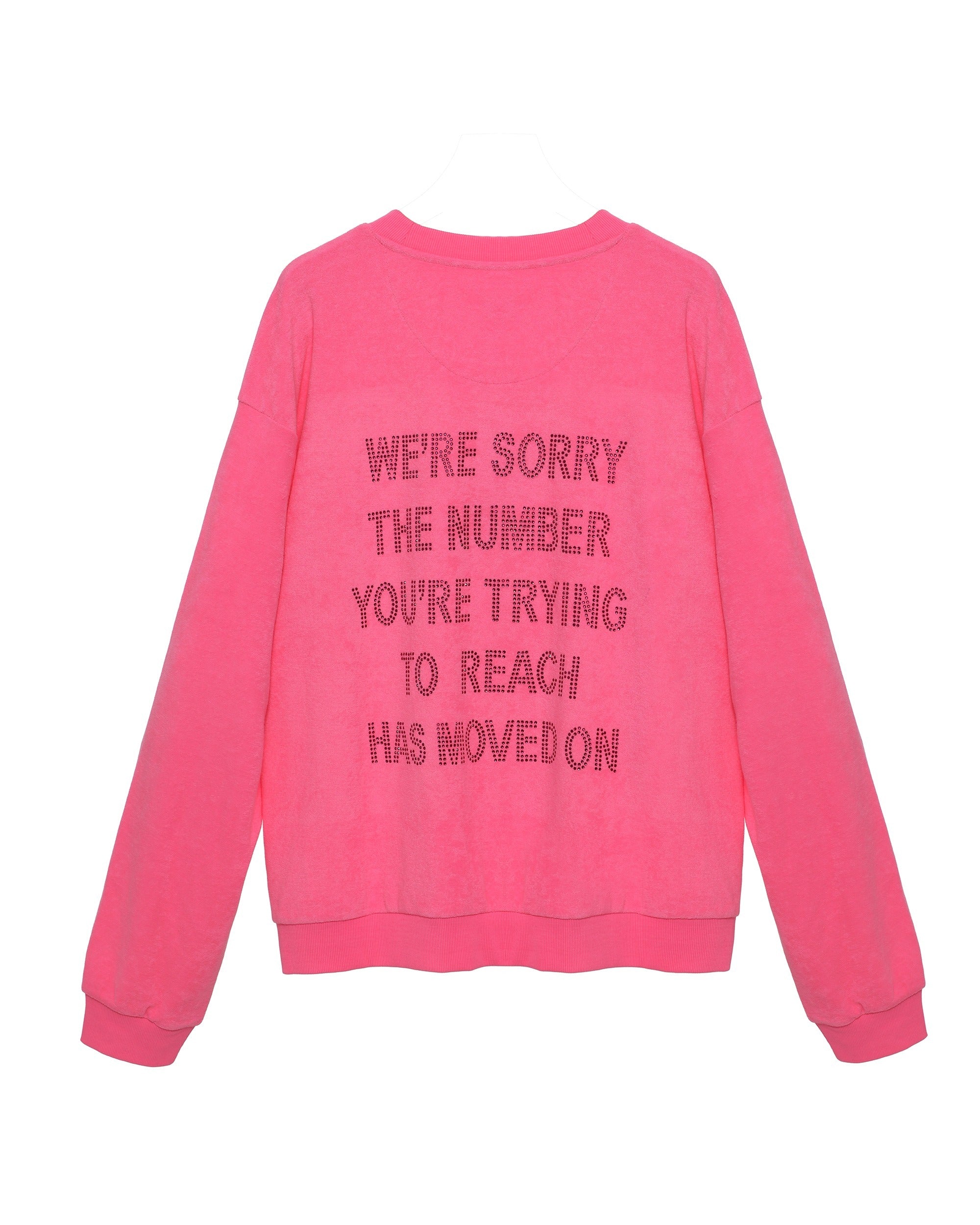 1-800 Neon Pink Kara Crewneck