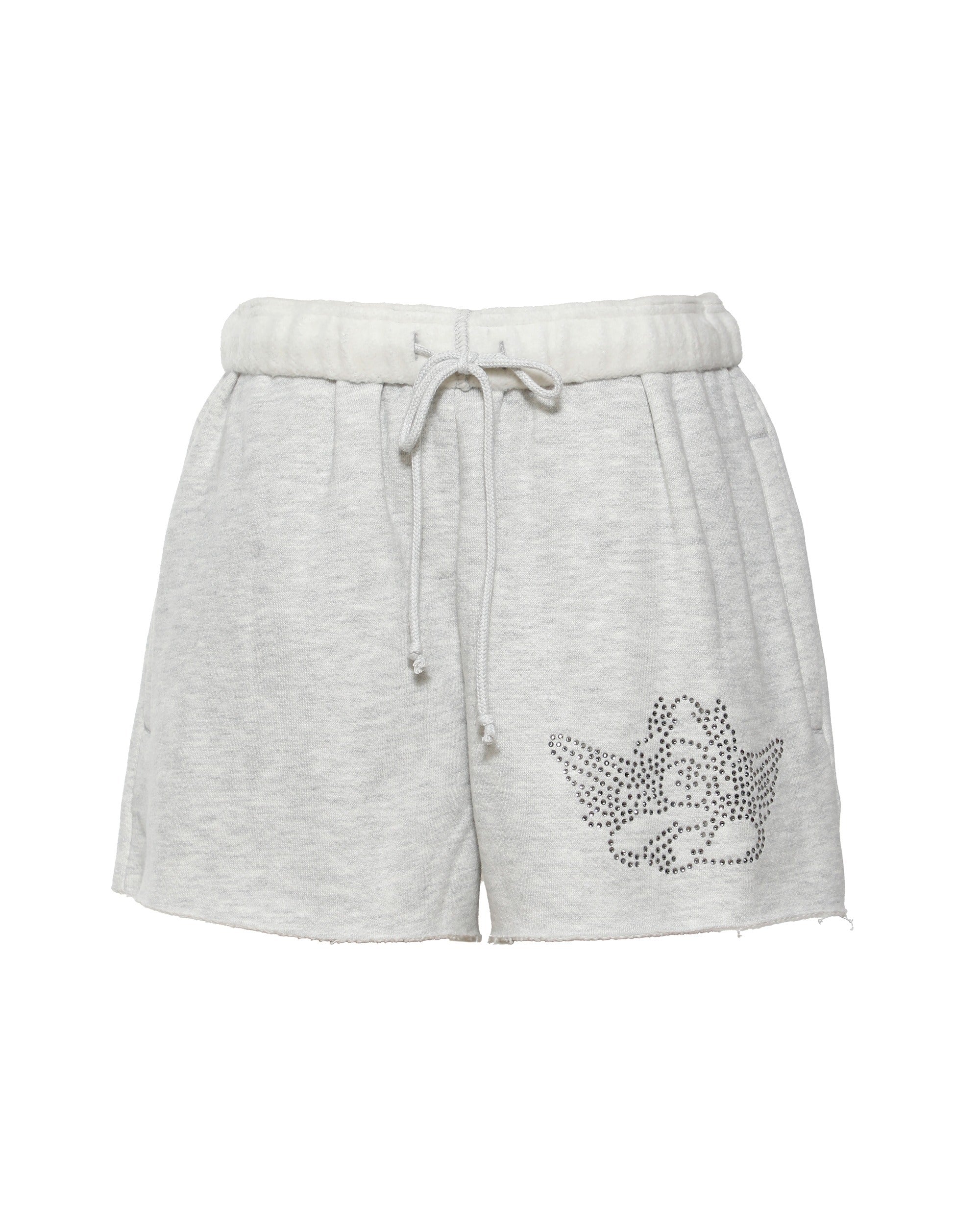 1-800 Heathered Basic Short