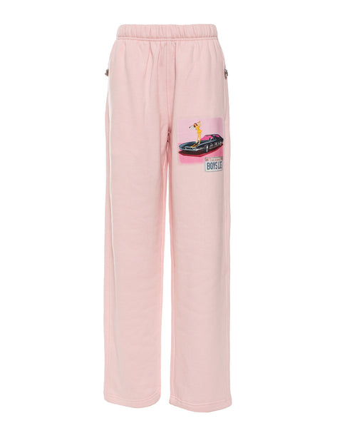 ★追跡&関税込【BOYS LIE】PINK NO SMOKE WITHOUT FIRE PANTS Boys Lie No Smoke Without Fire Sweatpants in Baby Pink | REVOLVE