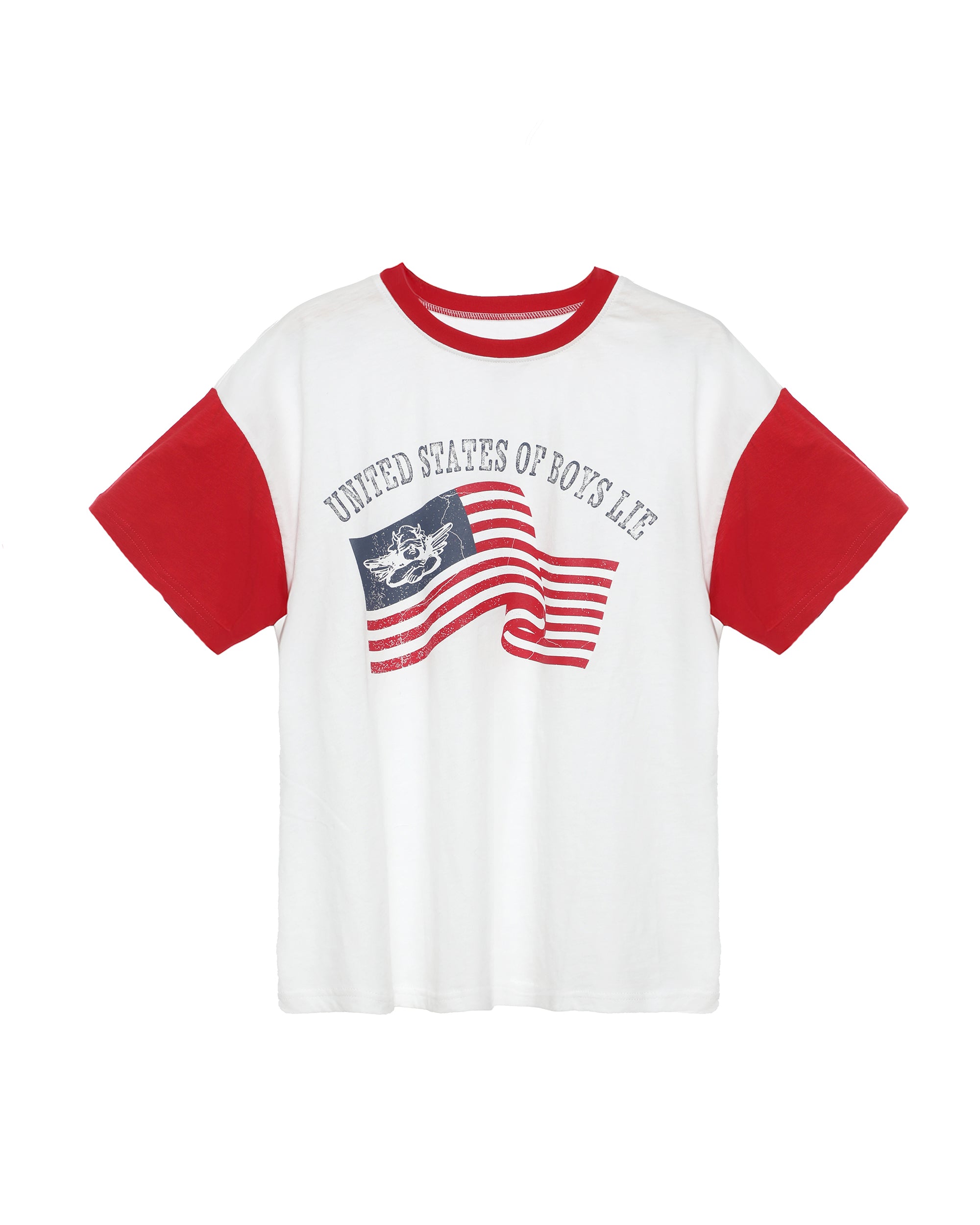 United States of Boys Lie Boyfriend Tee