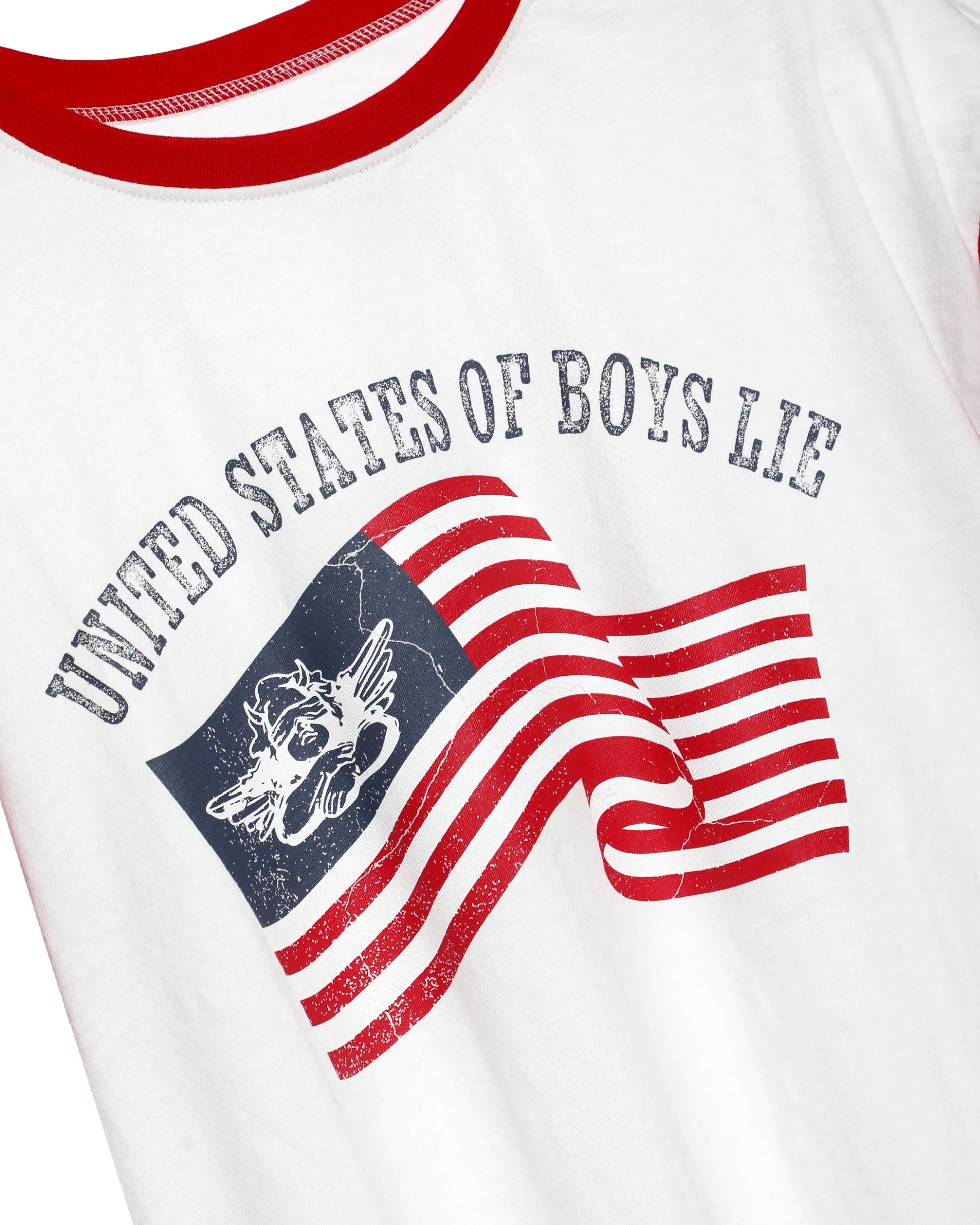 United States of Boys Lie Boyfriend Tee
