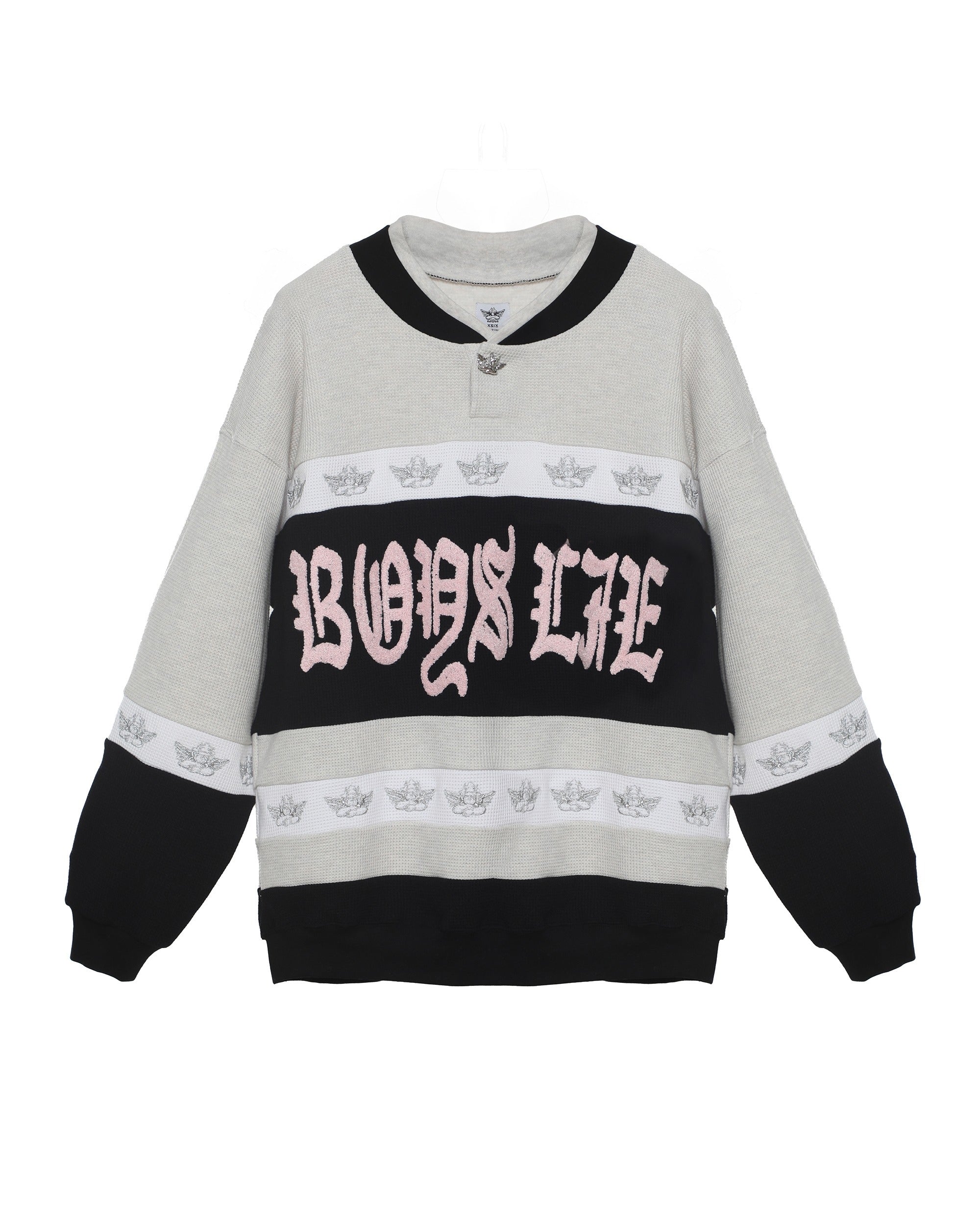 [RETRIEVER CLUB]UNISEX●RIDING BOARD CREWNECK MUSINSA | RETRIEVER CLUB RETRIEVER FRIENDS CREWNECK [BLACK]
