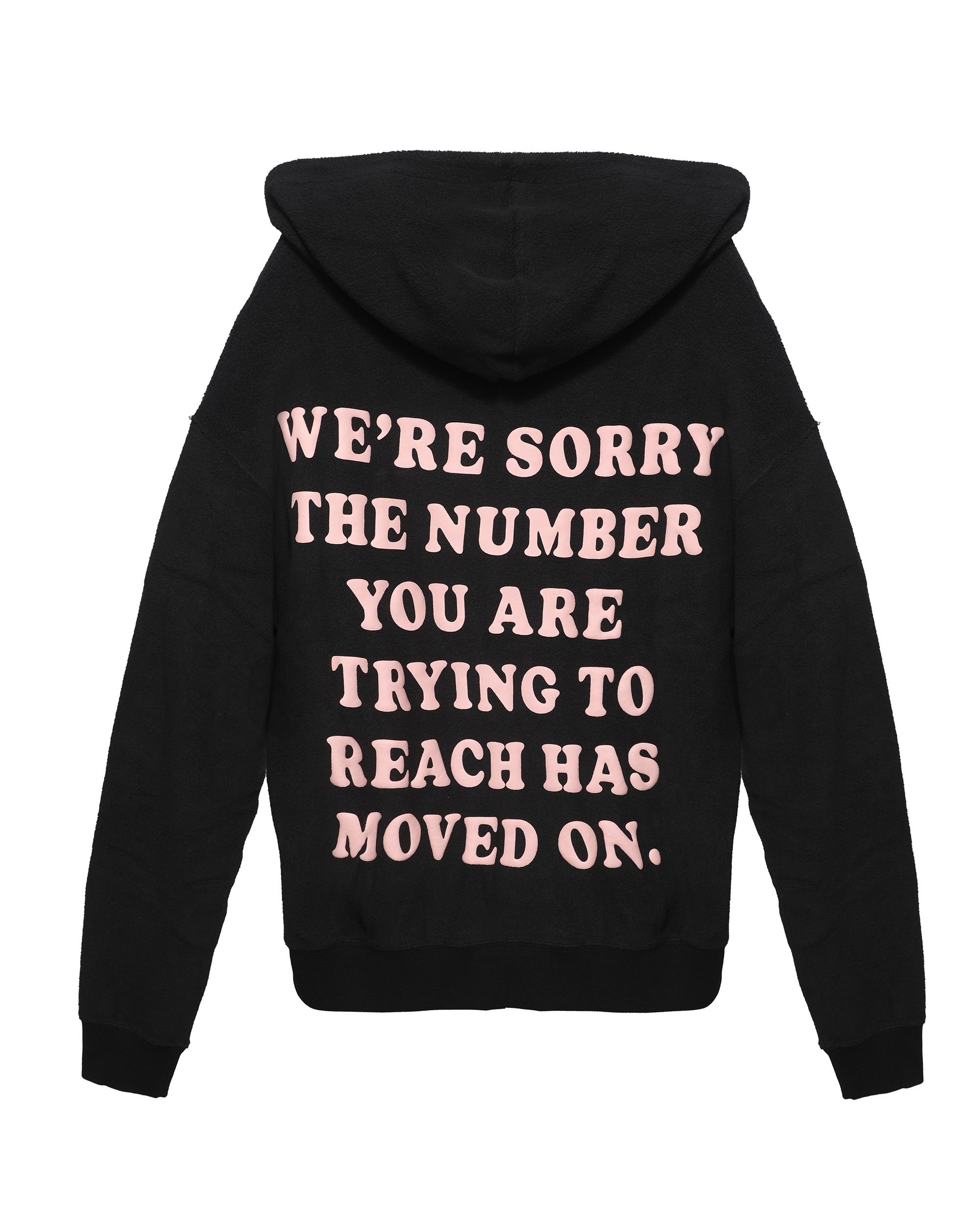 Black 1-800 Boys Lie Racer Hoodie