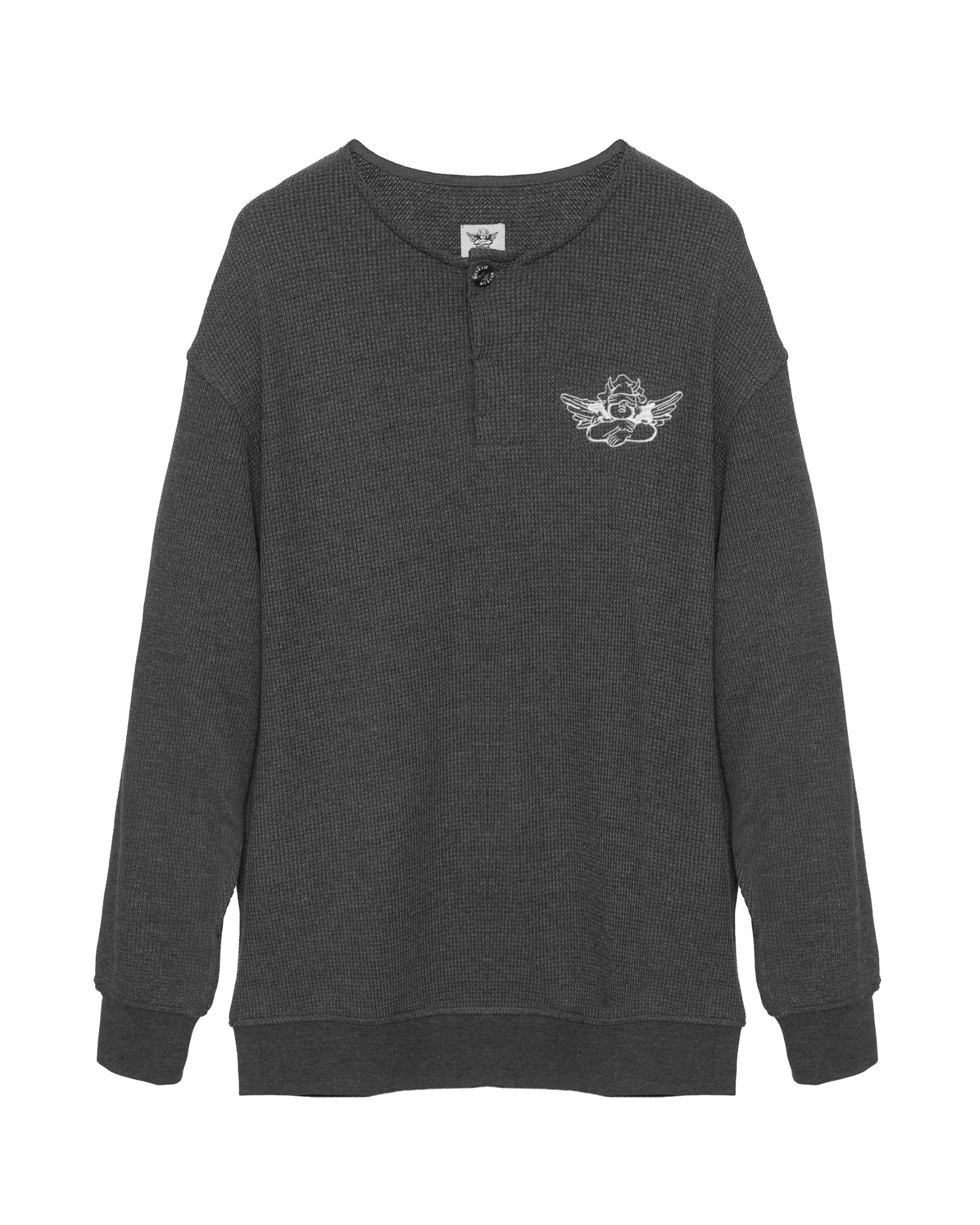 Charcoal Read Receipts K-Crewneck