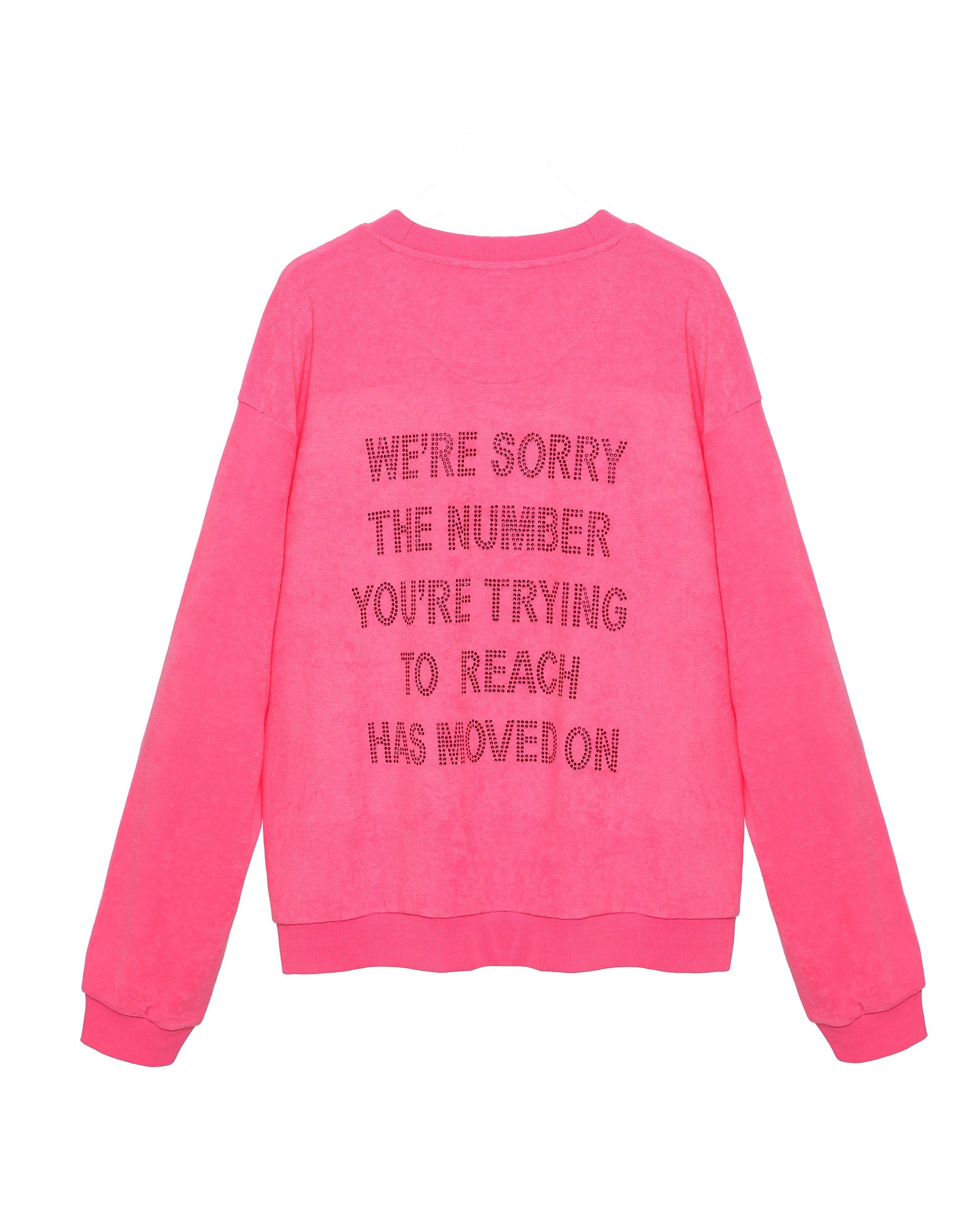 1-800 Neon Pink Kara Crewneck