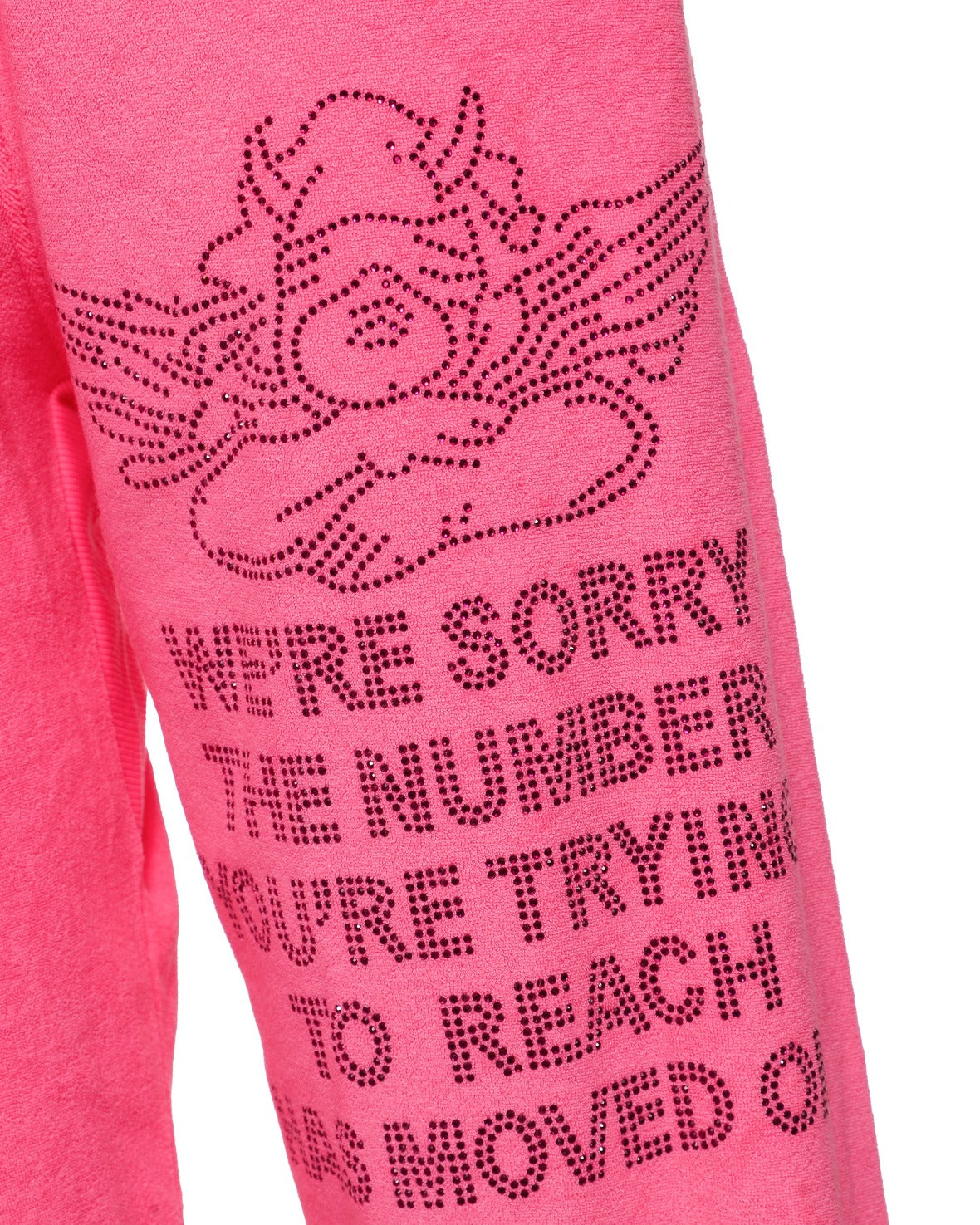 1-800 Neon Pink Mac Slim Pant