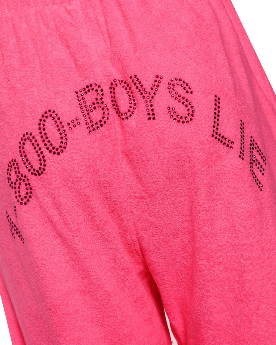 1-800 Neon Pink Mac Slim Pant