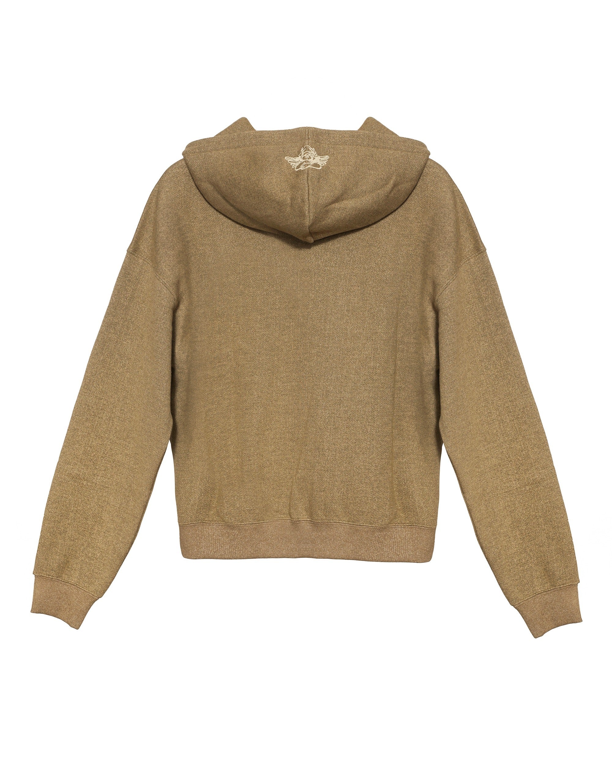 Racer Worldwide◇Eyelet Hoodie/ジップパーカー/L/コットン/GRY