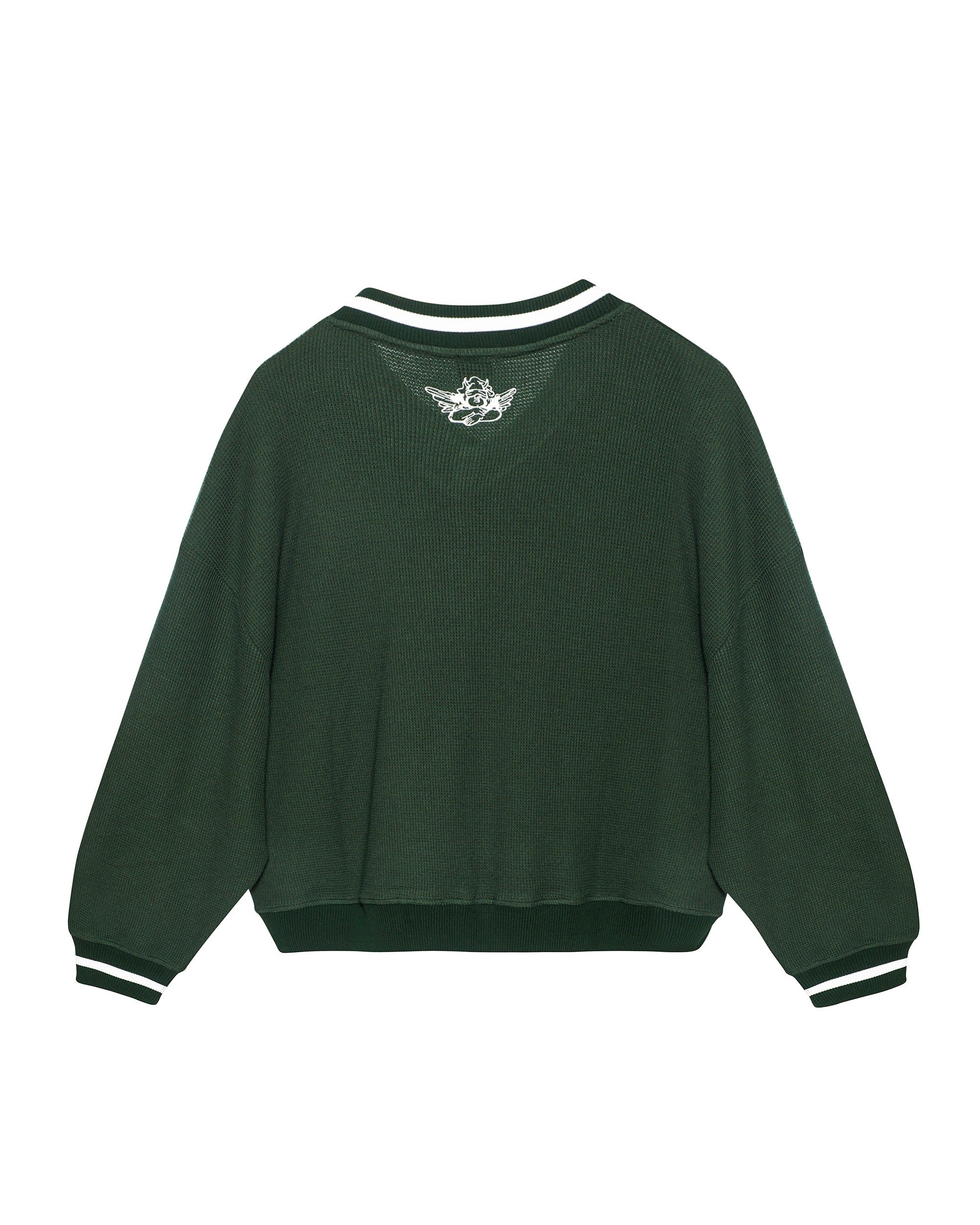 Green Wrap Me In A Bow Hayley V-Neck