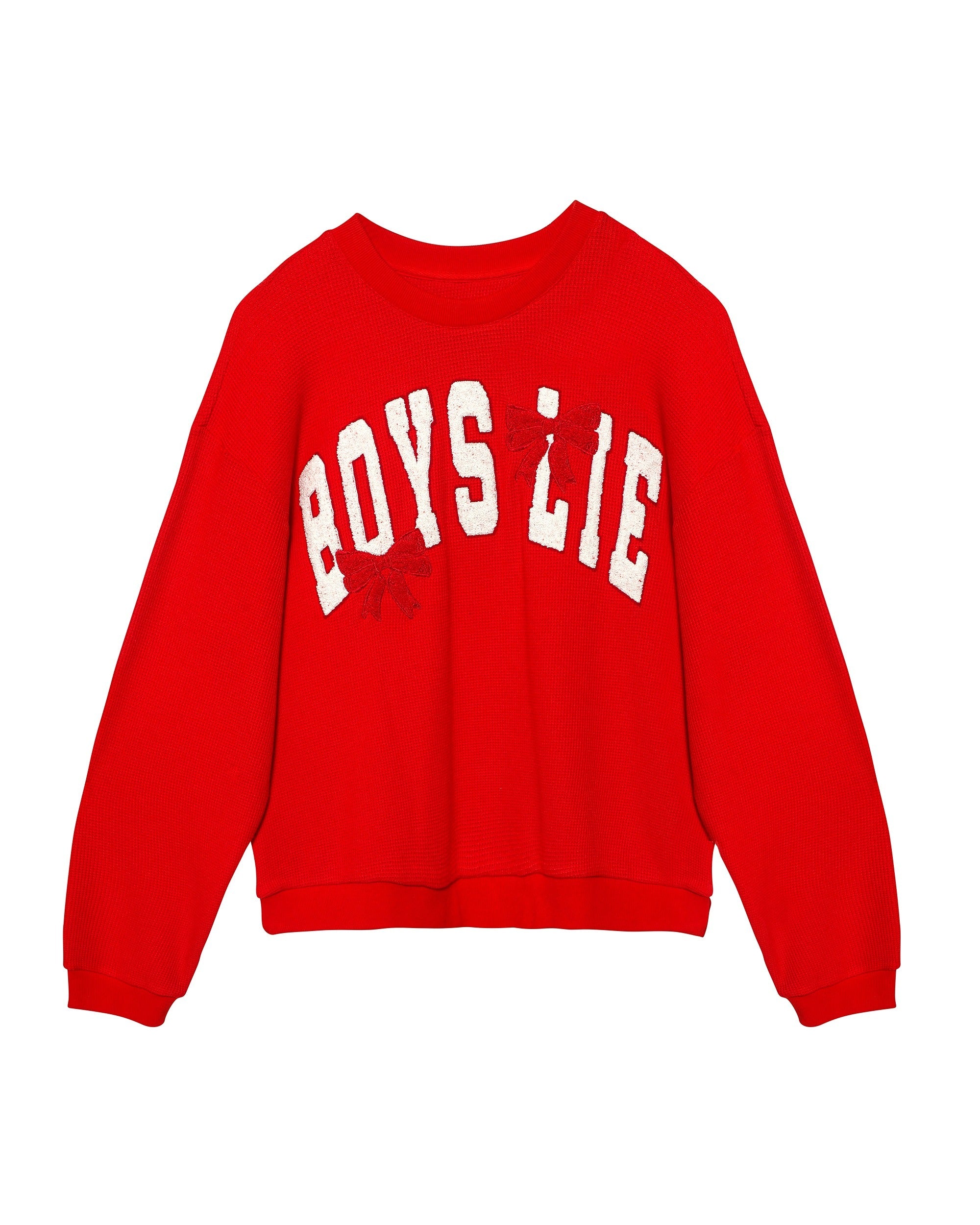 Wrap Me In A Bow Kara Crewneck