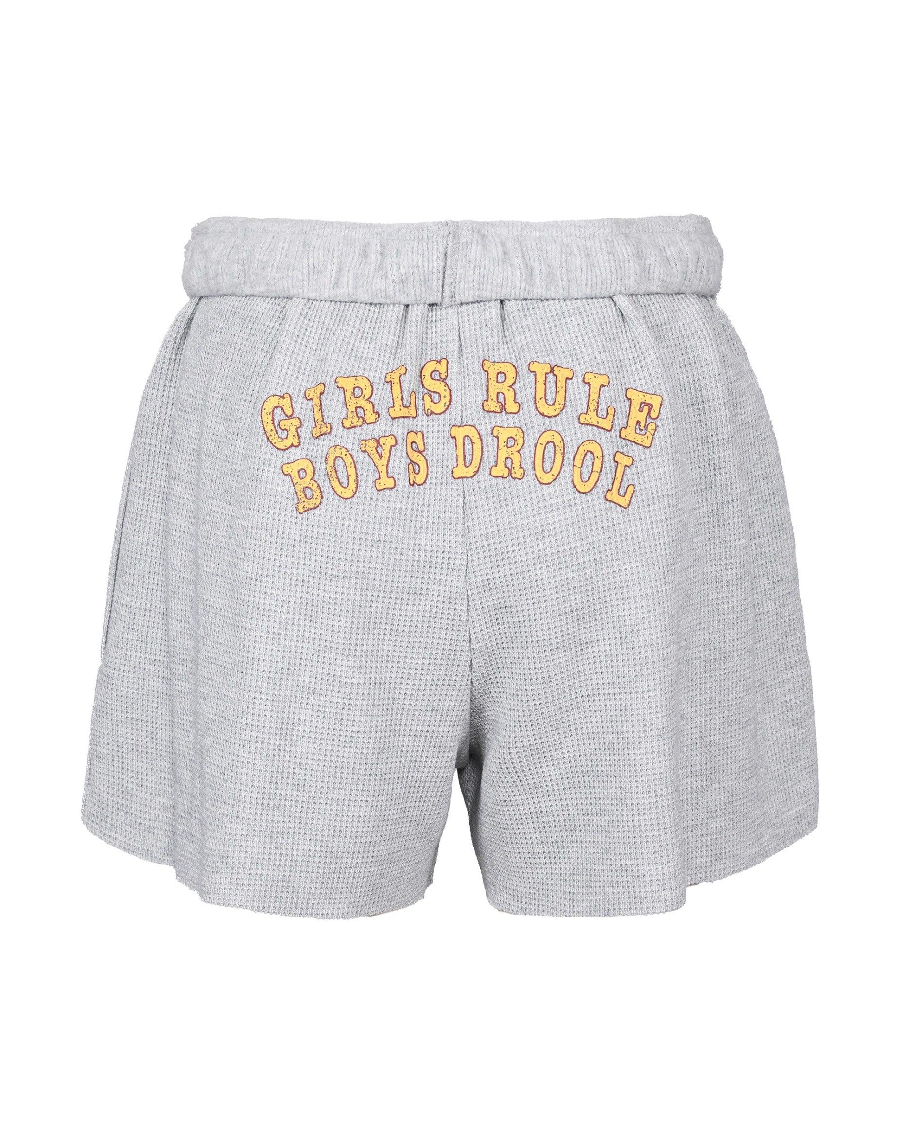 GIRLS RULE BOYS DROOL BASIC SHORT