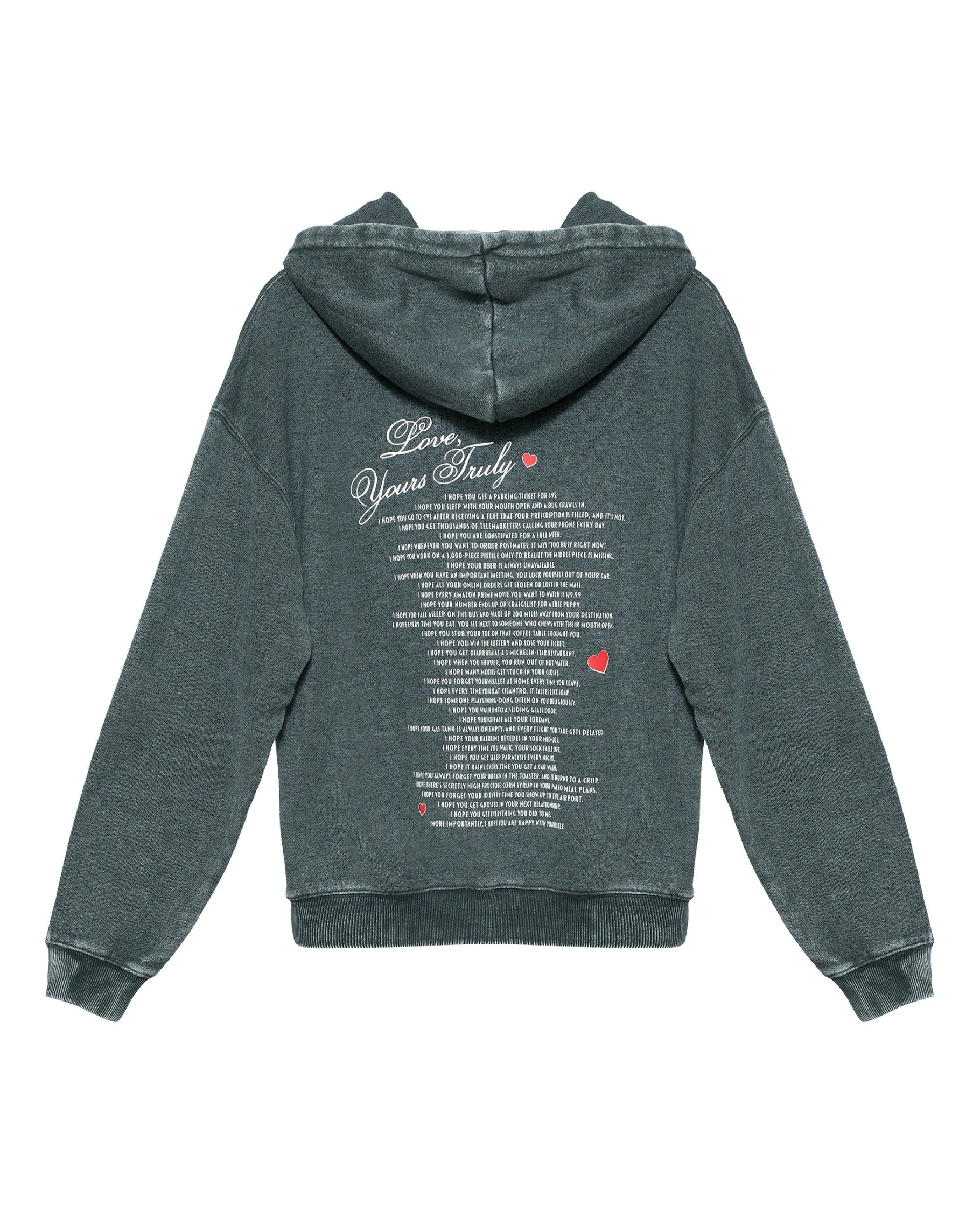 Yours Truly Holiday Racer Hoodie