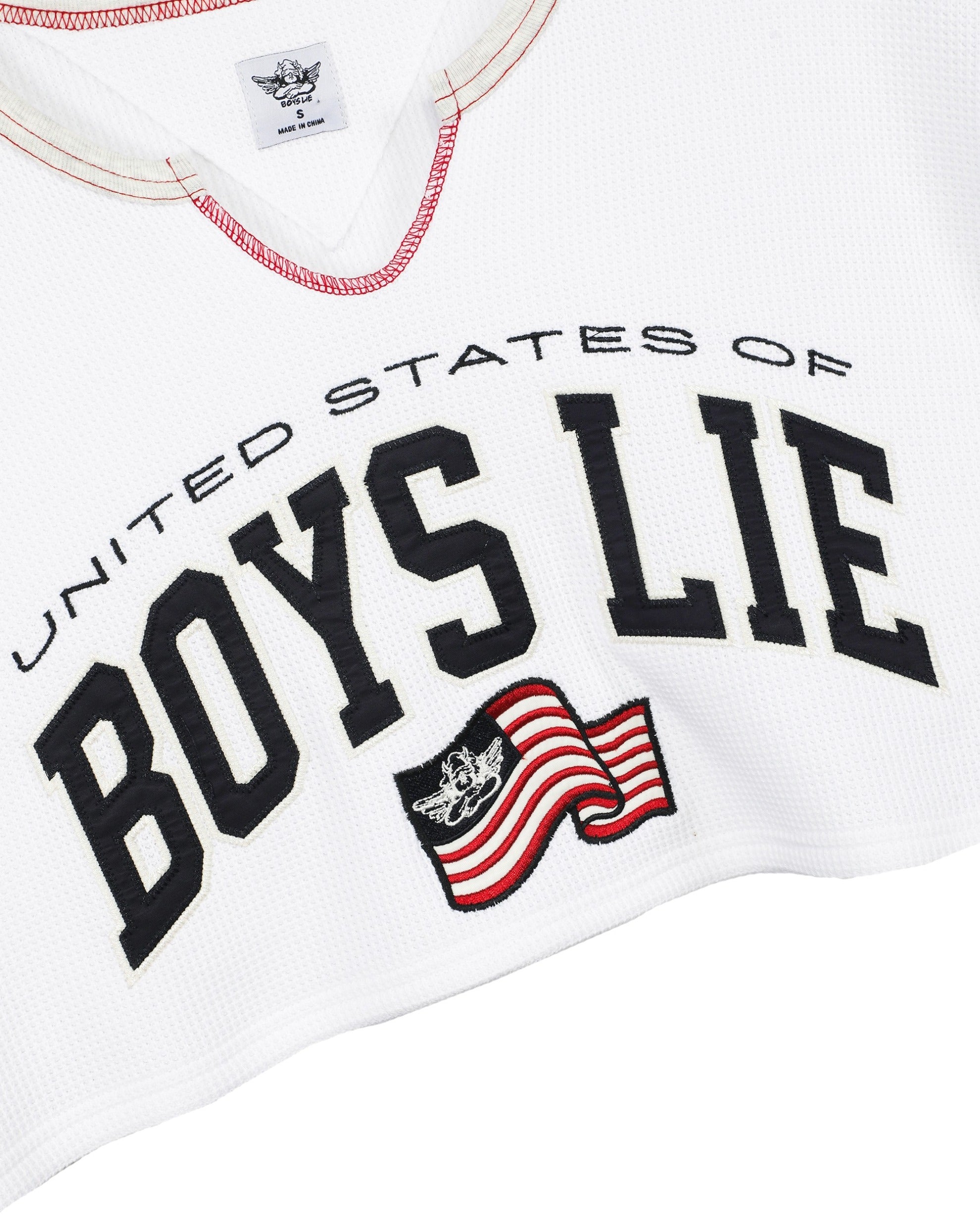 United States of Boys Lie Tomboy Crop