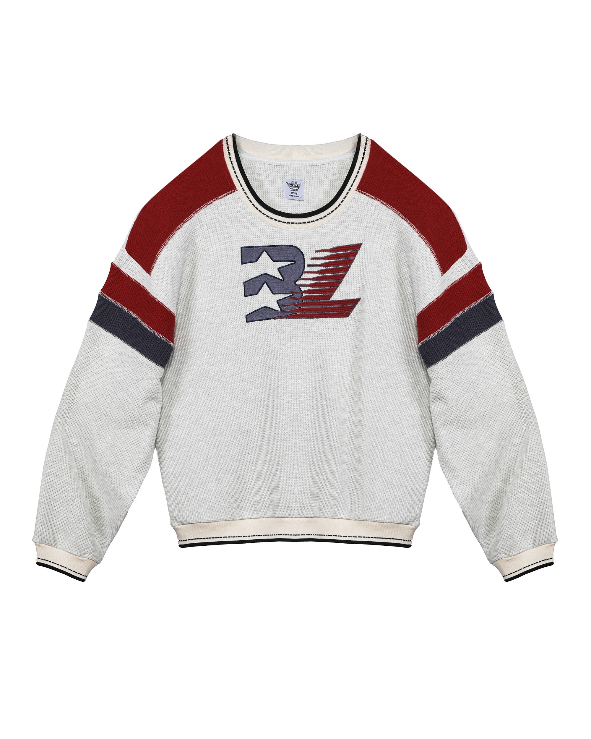 Boys Lie Champs Thermal Kara Crewneck