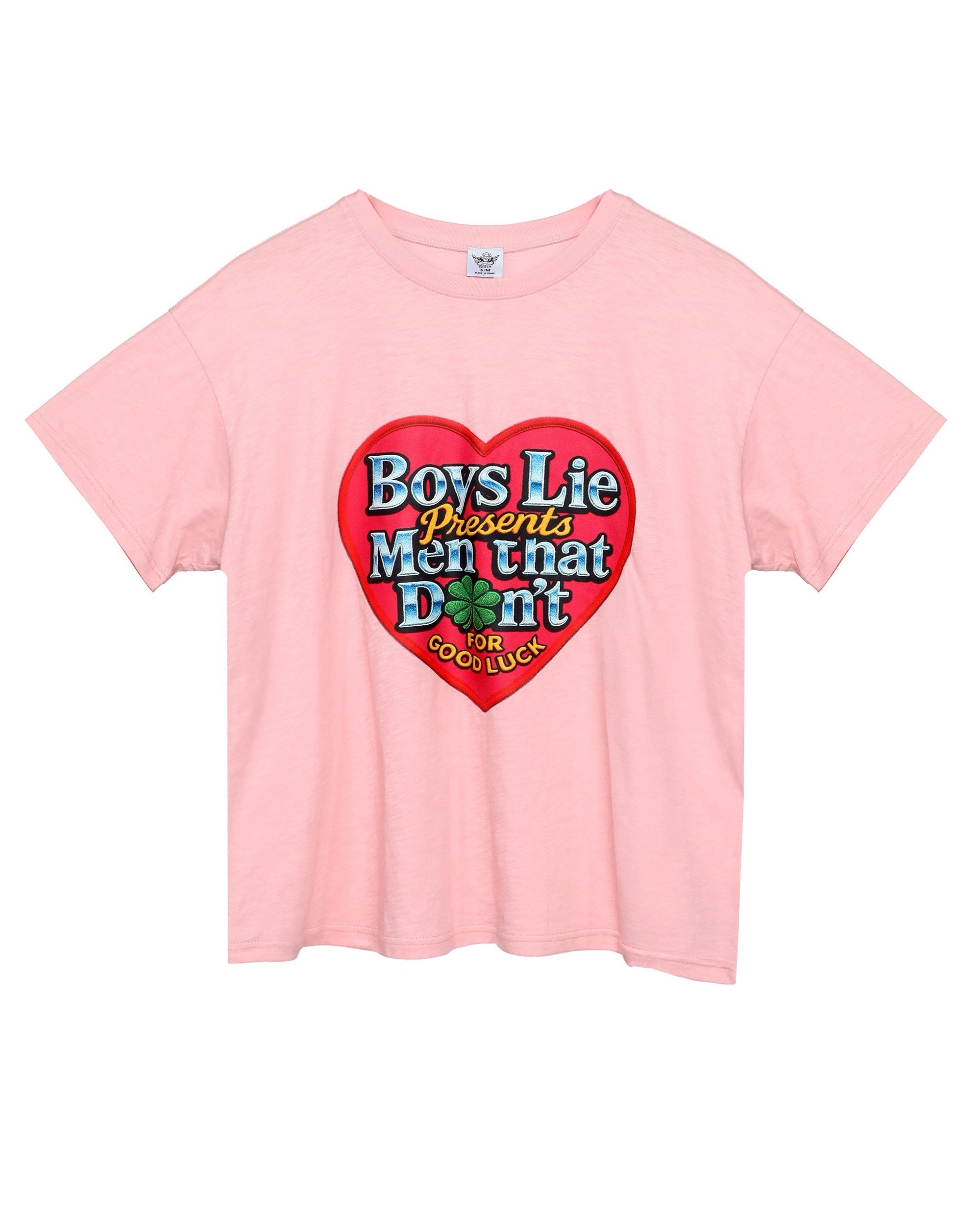 Boys Lie Men Don't Boyfriend Tee