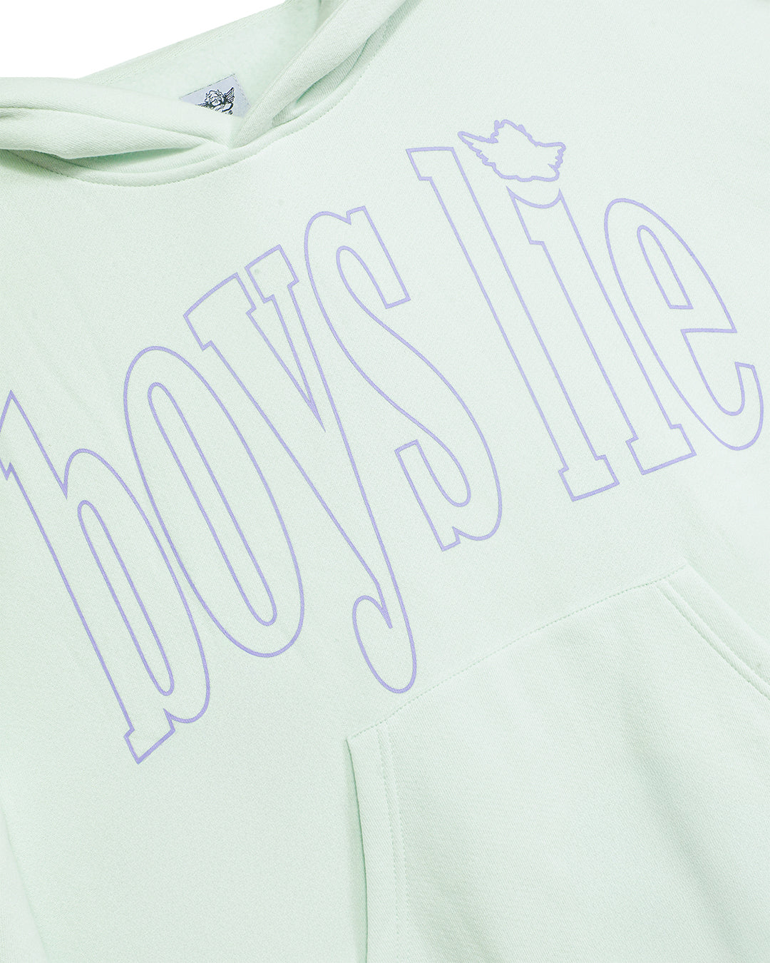 HOLD MY PHONE MINT RACER HOODIE