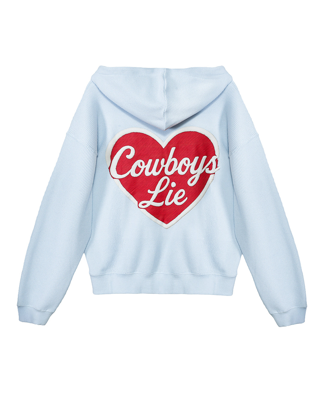 Cowboys Lie Racer Hoodie