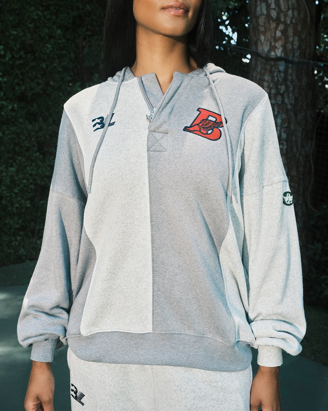 NET GAINS FLEECE RACER HOODIE V2