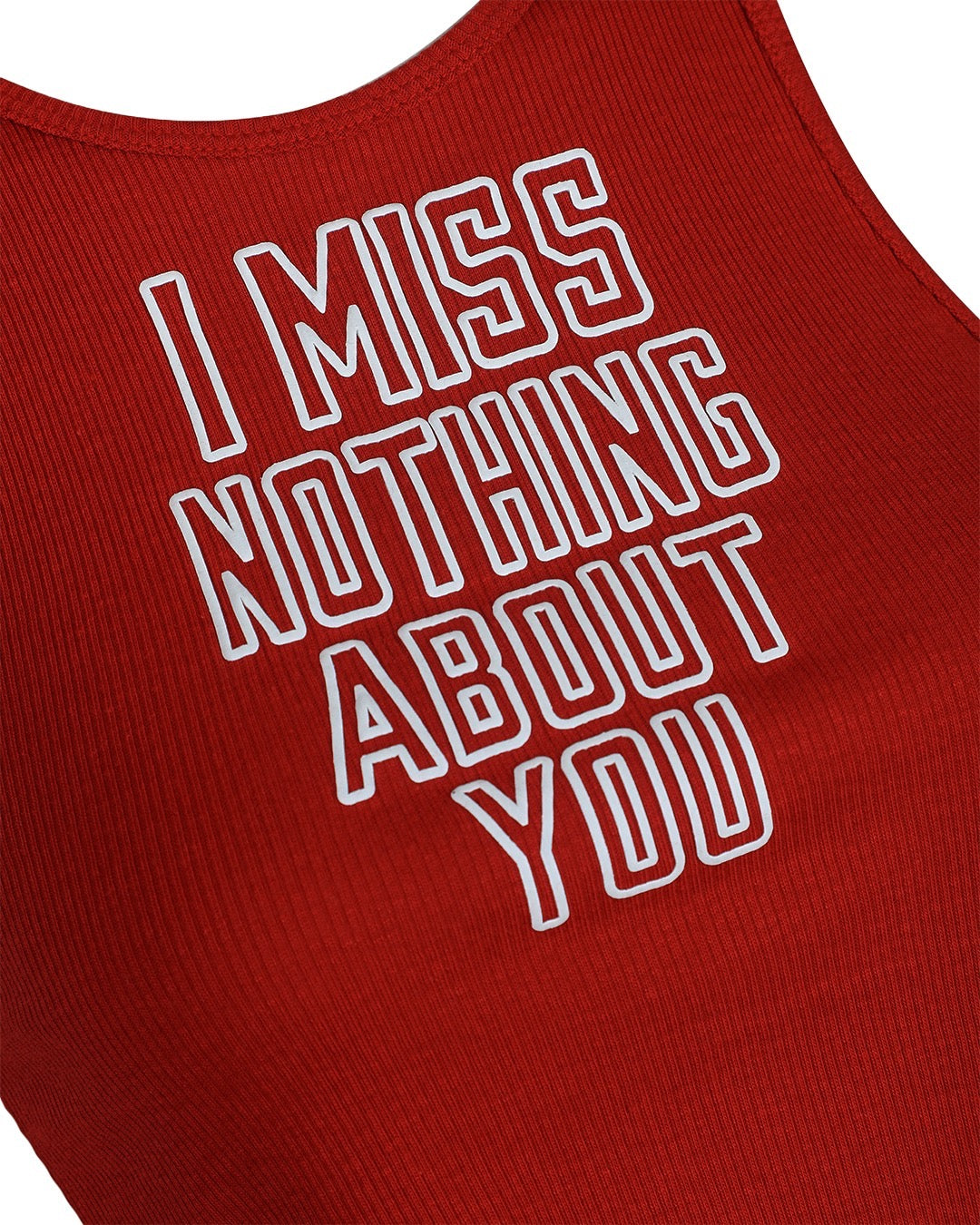 I Miss Nothing About You BeeGee Tank