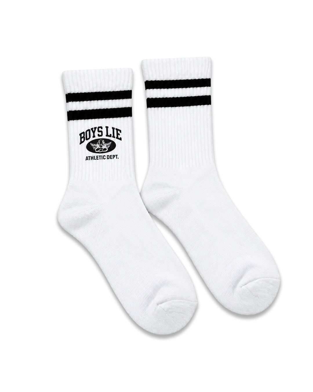 White Boys Lie Athletics Socks