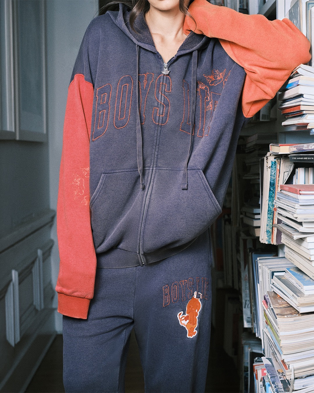 Angry Cupid Harley Zip Hoodie
