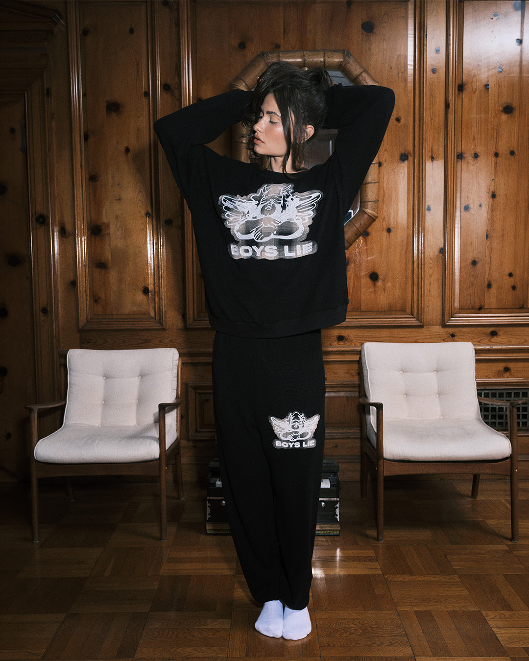 Boarding School Stitch Me Up Kimmy Pant