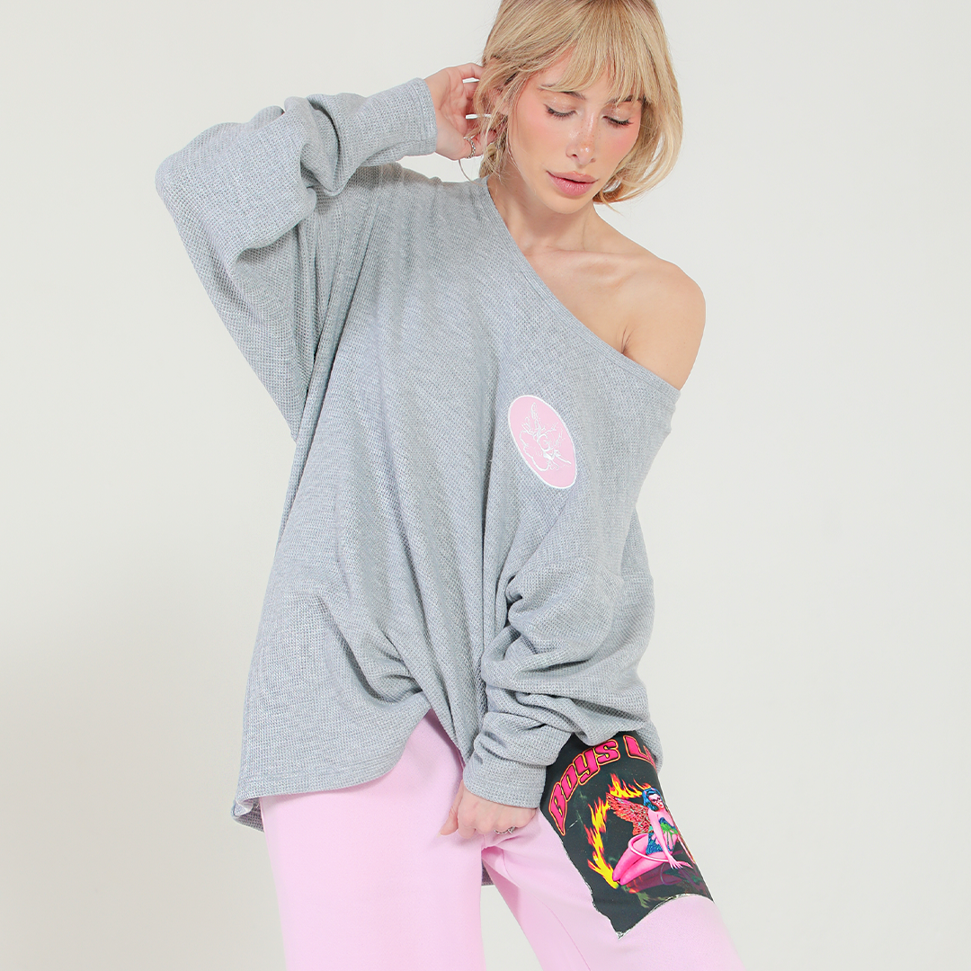 Step Up Your Game Thermal Boyfriend Longsleeve