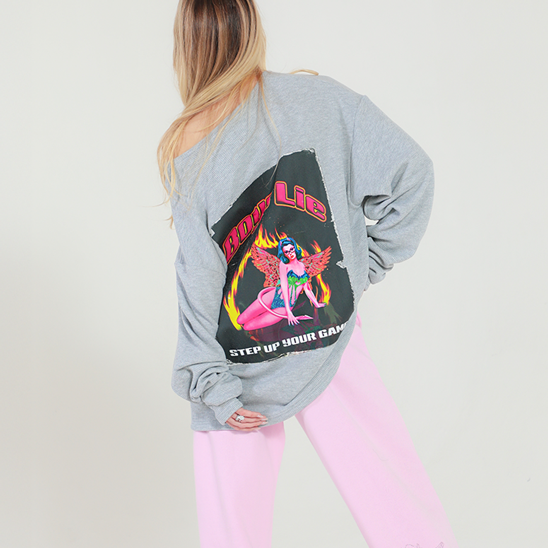 Step Up Your Game Thermal Boyfriend Longsleeve