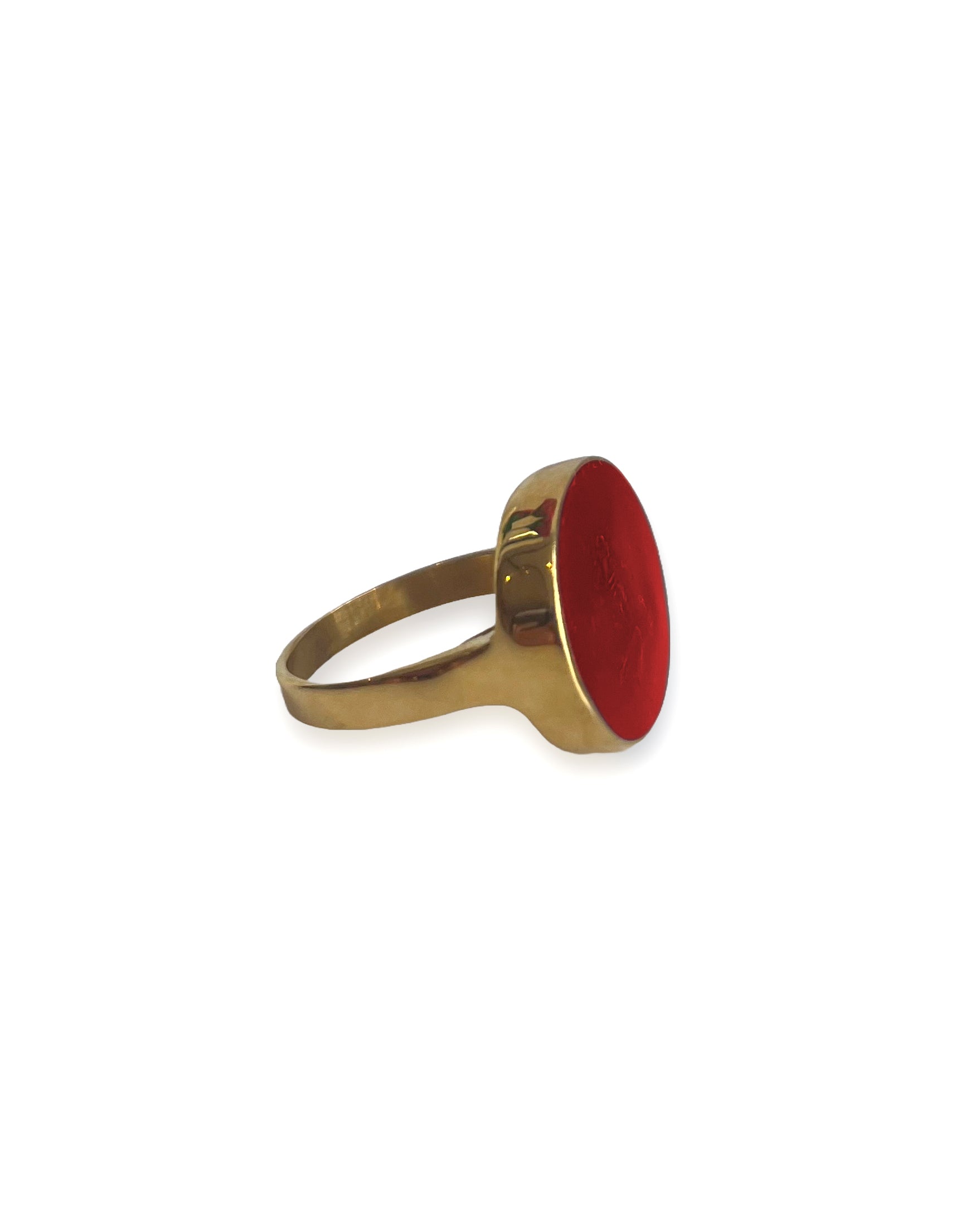 Love Nest Ruby Resin Ring