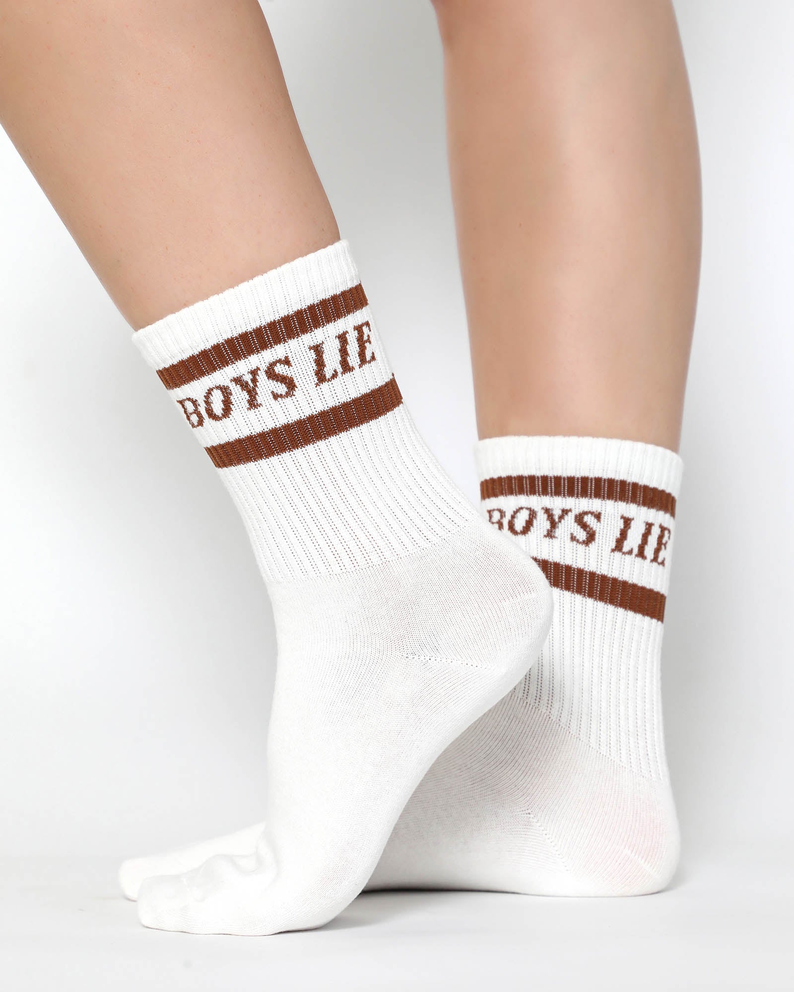 Boys Lie Neutral Socks - Cinnamon