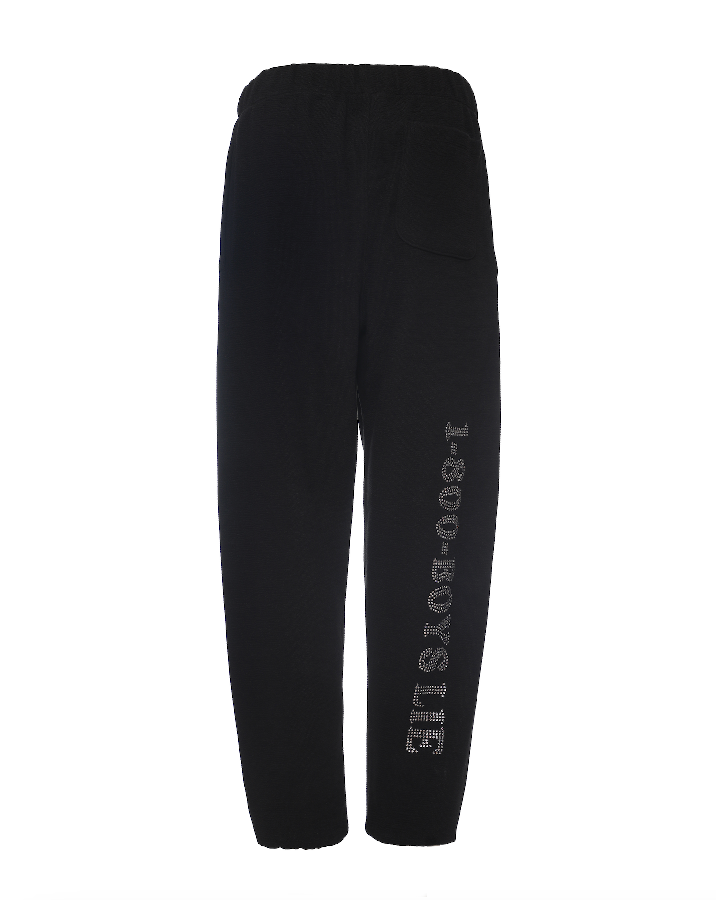 Black 1-800 Mac Slim Sweatpants Remix