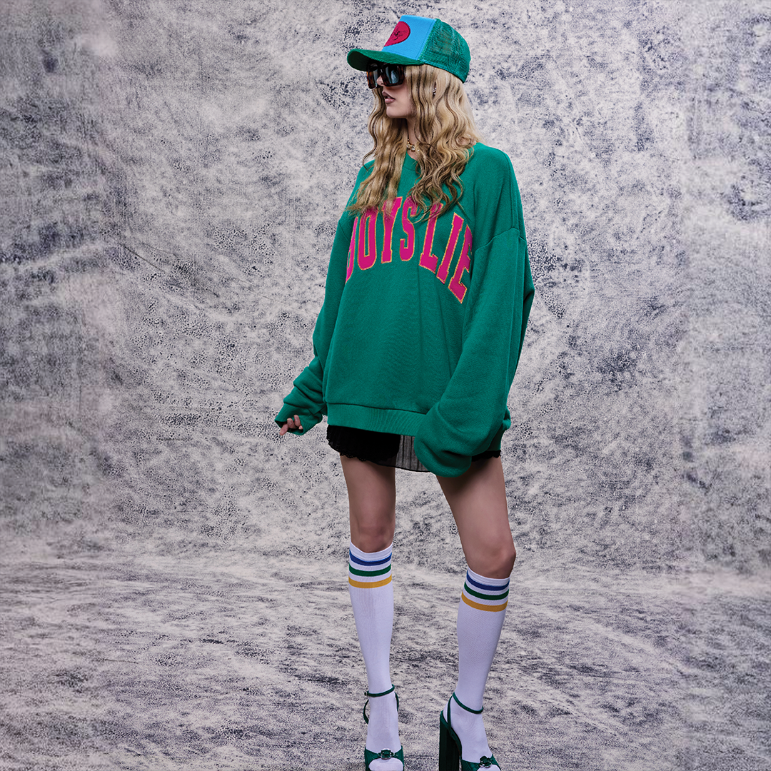 Lean Green Kara Crewneck