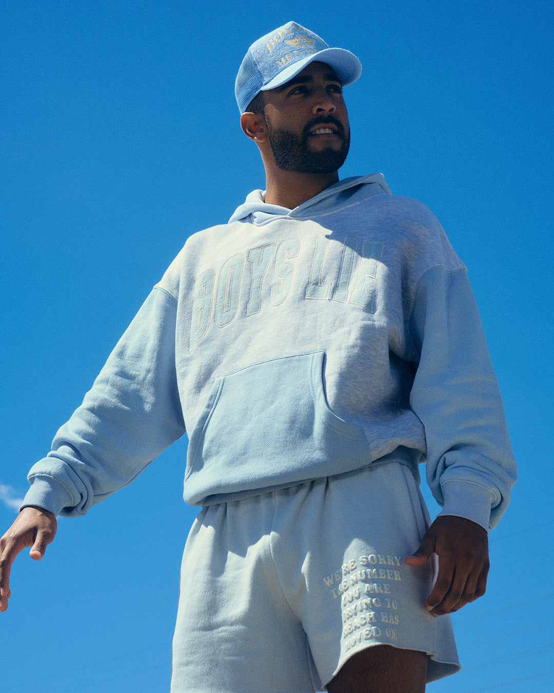 Violets Are Blue Racer Hoodie