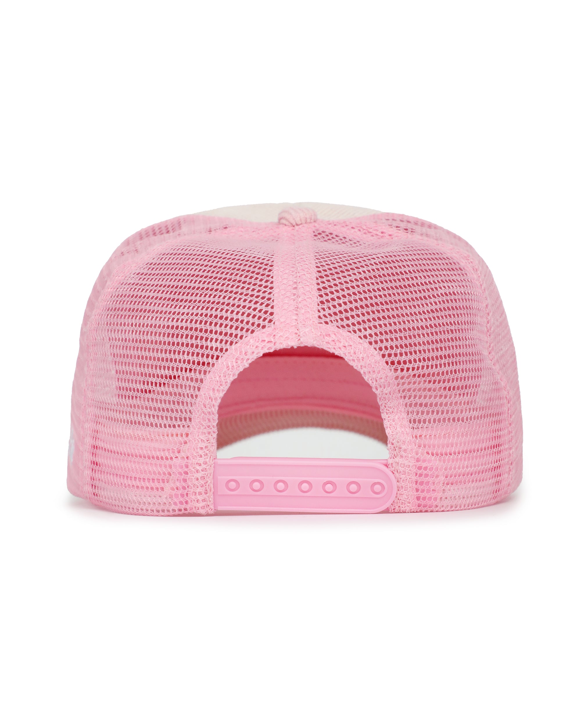 Pink Corduroy Trucker Hat