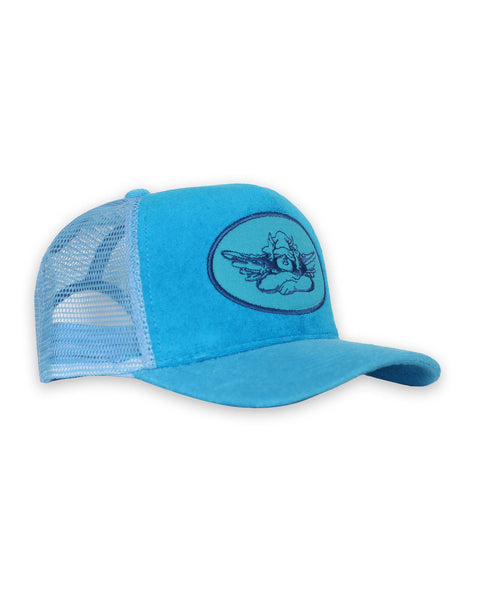 Blue Crush Terry Trucker Hat