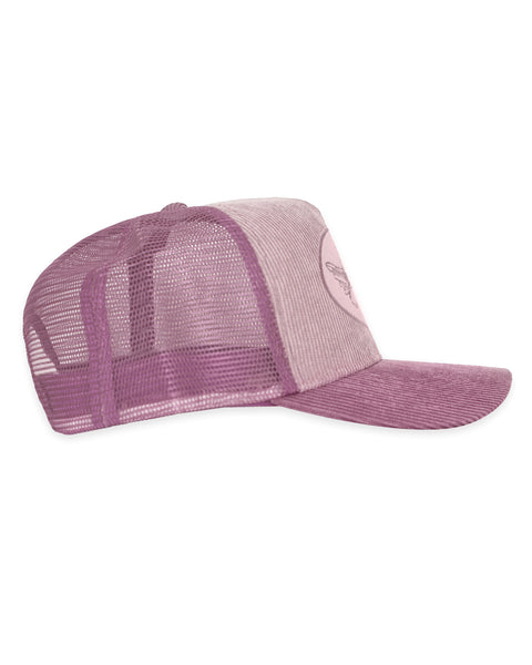 Grape Soda Corduroy Trucker Hat